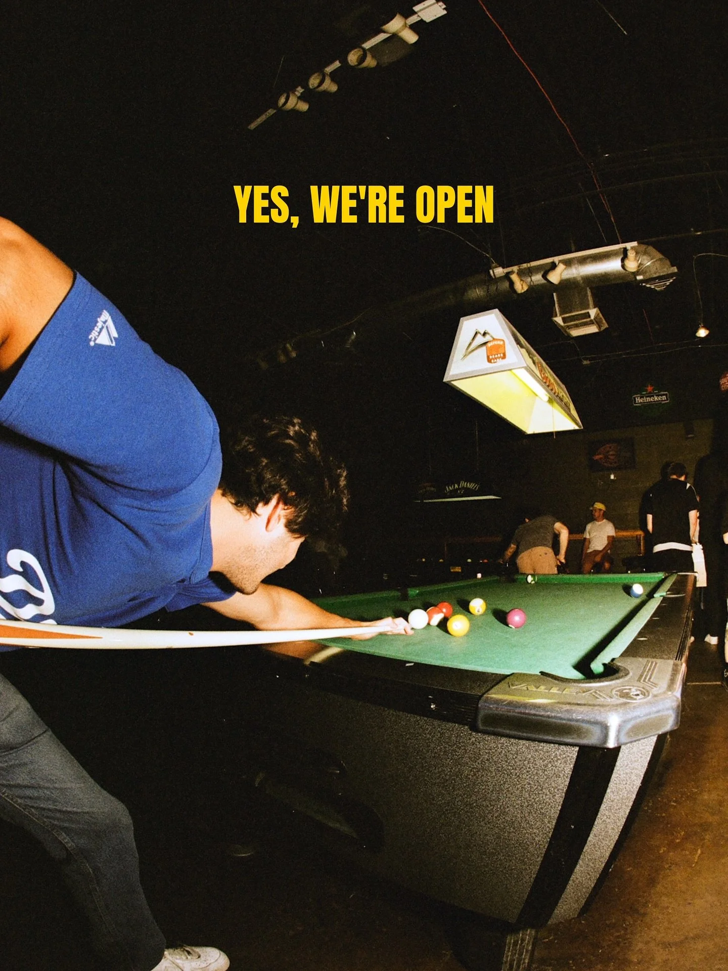 Slinging cold beer &amp; good vibes Thursday &ndash; Saturday 5PM&ndash;1AM 🍻 
(more hours coming soon 👀)

✅ IDs scanned ✅ Vibes checked ❌ No fake birthdays accepted

Yes, we&rsquo;re scanning everyone&rsquo;s IDs. 21+ only, for real this time. 🤝
