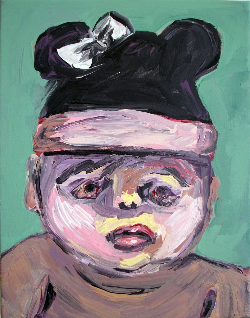Mickey Mouse, 2014, acrylic on canvas, 14 x 11 in / 35.56 x 27.94 cm