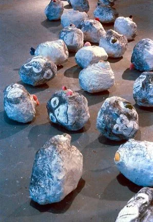 Repeated Tales, 1992, mixed-media