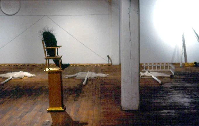 Tales, 1991, mixed-media, sculptural installation