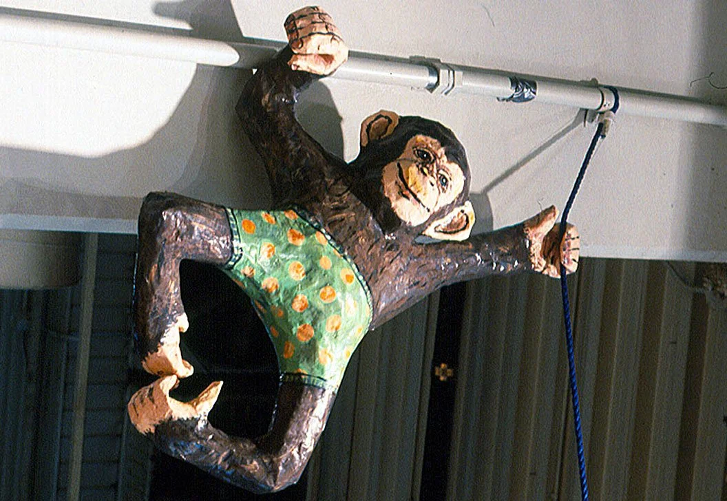 Circus, 1997, papier-mâche, sculptural installation