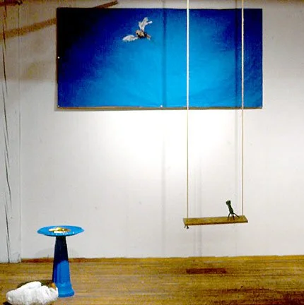 Tales, 1991, mixed-media, sculptural installation