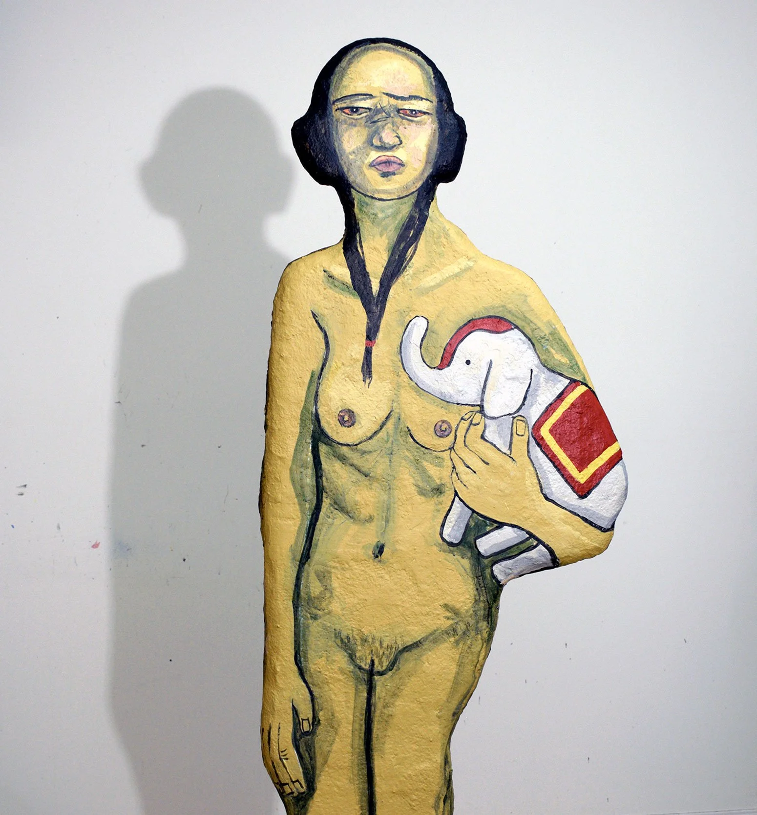 Covid Comforts (detail), 2021, mixed-media, life-size