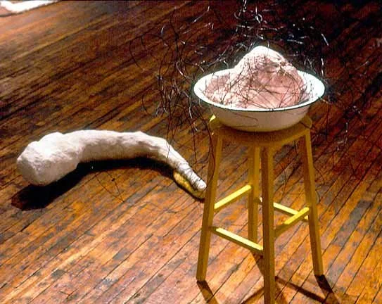 Tales, 1991, mixed-media, sculptural installation