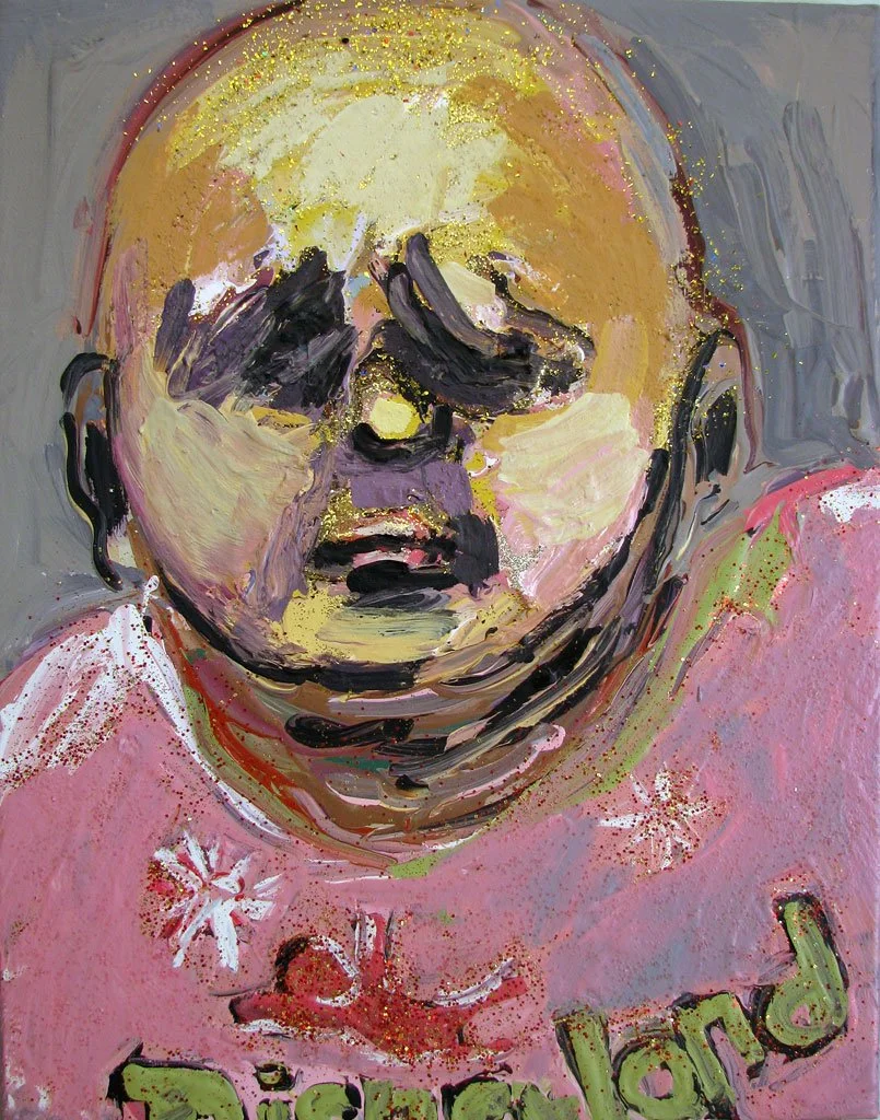 Disneyland, 2014, acrylic on canvas, 14 x 11 in / 35.56 x 27.94 cm