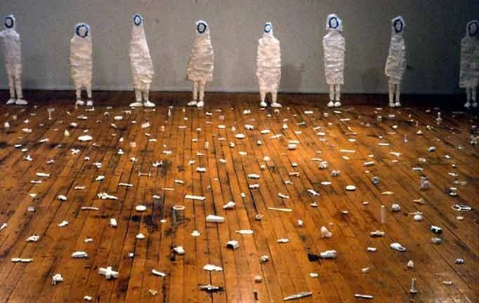 Crowd ll, 1991. mixed-media, sculptural installation