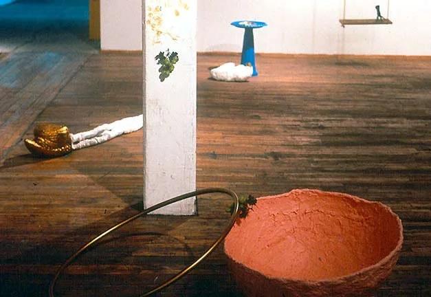 Tales, 1991, mixed-media, sculptural installation