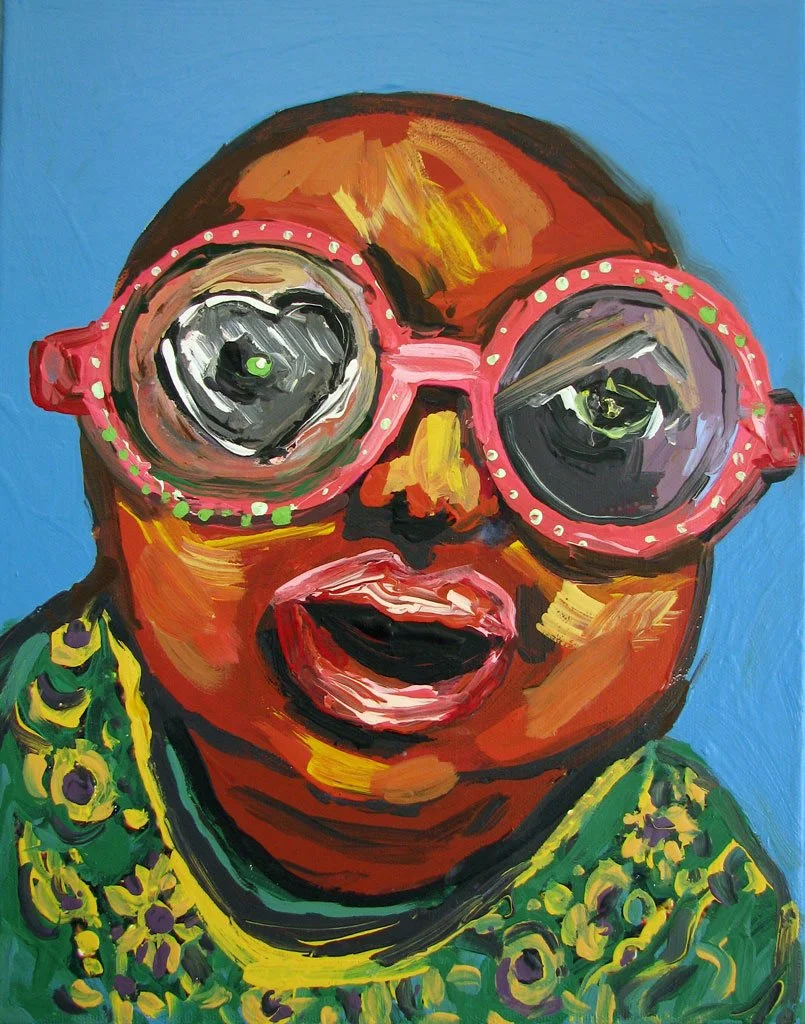 Ceelo's Baby, 2014, acrylic on canvas, 14 x 11 in / 35.56 x 27.94 cm