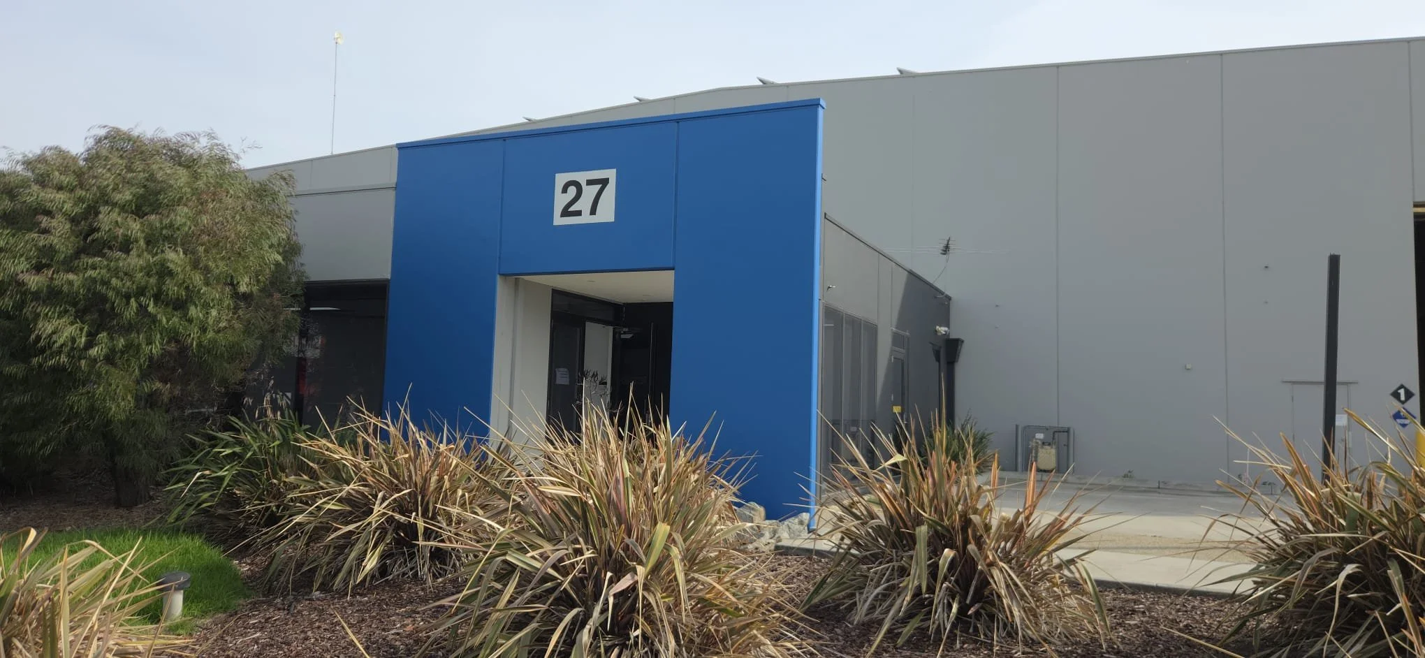 Commercial building repaint and colour change project in Melbourne