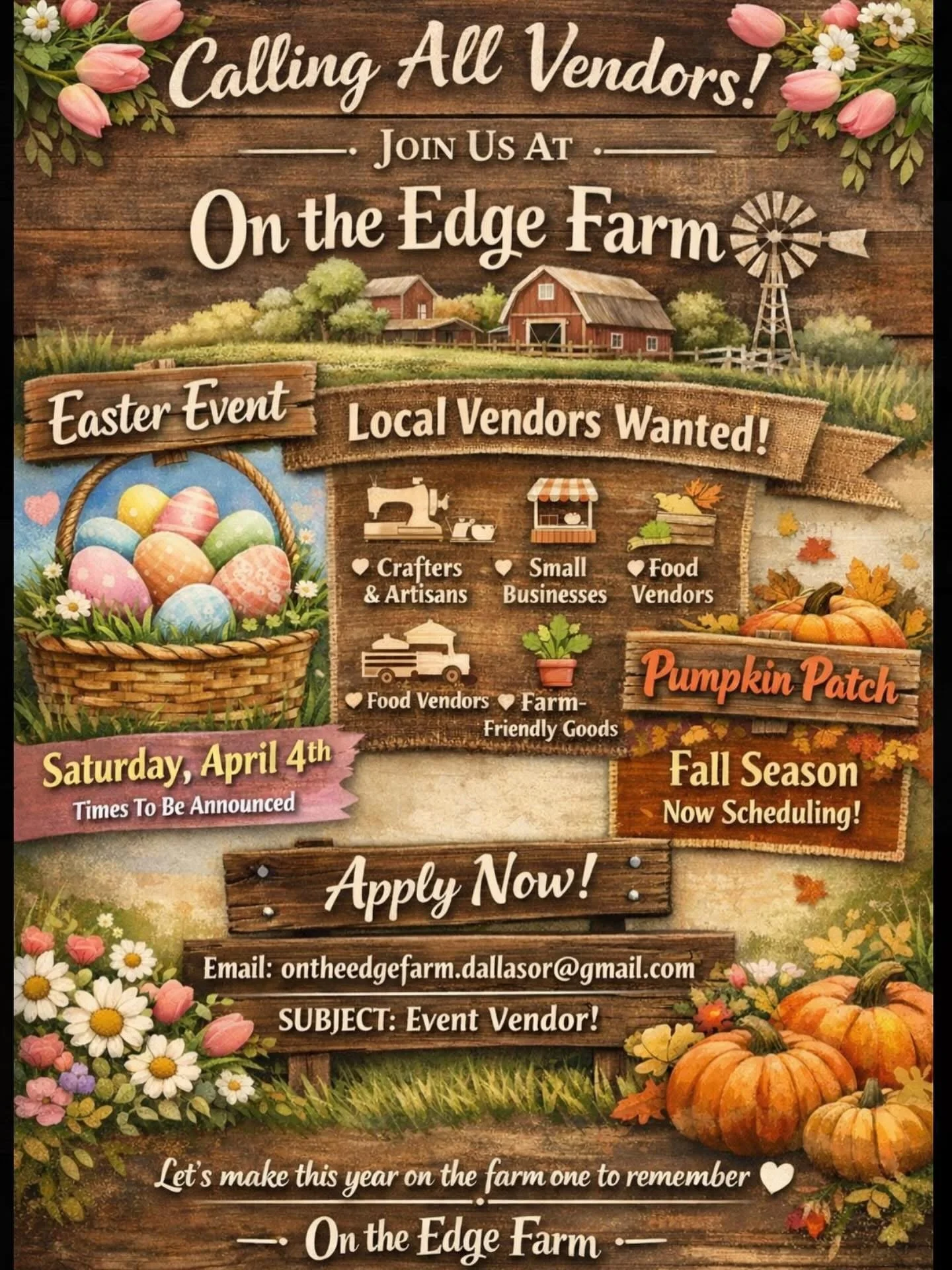 On The Edge Farm Easter Event