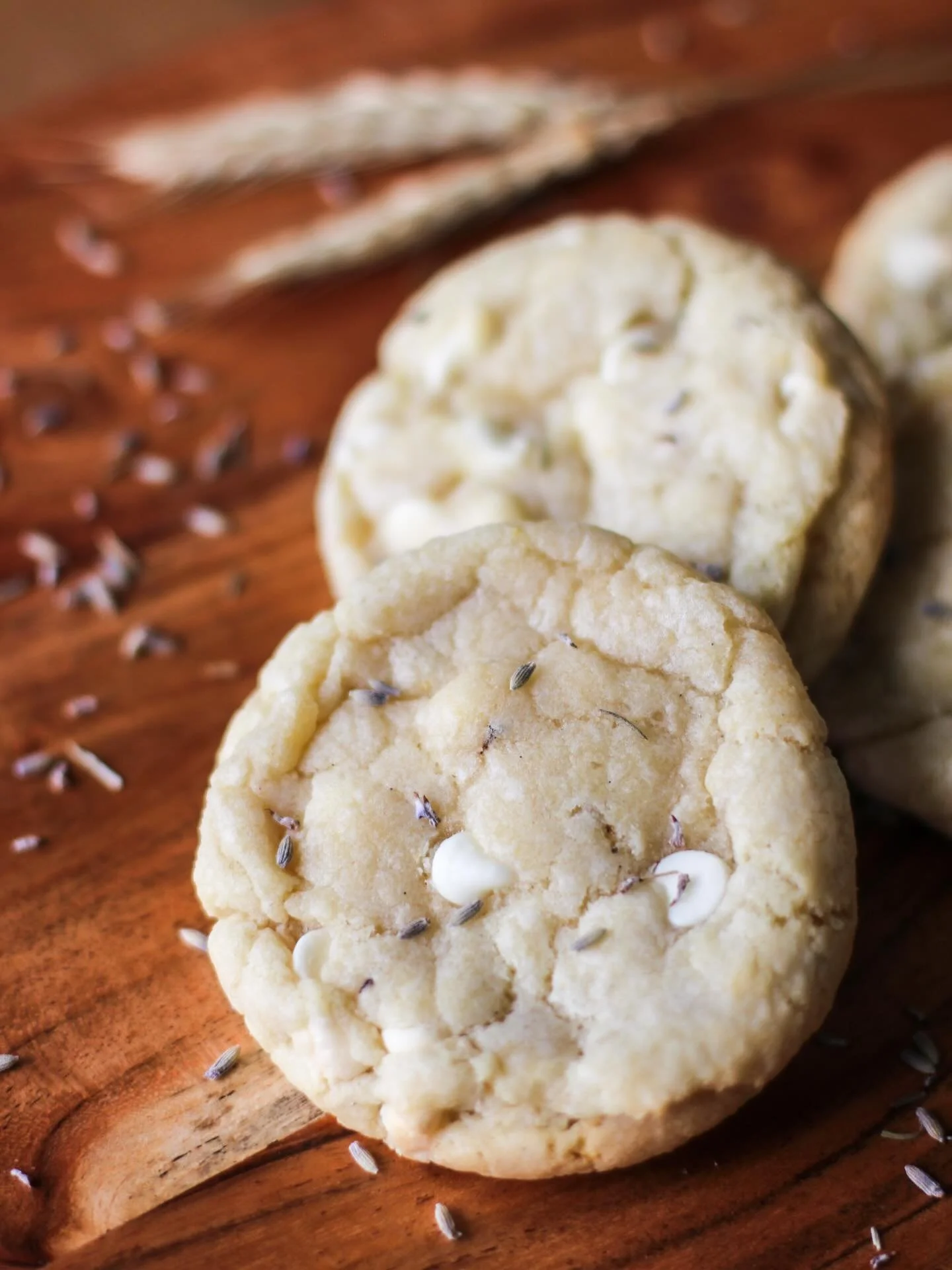 Lavender White Chocolate Sourdough Cookies🪻🤍
If you love lavender, this is YOUR cookie! The vanilla bean paste offers a sweet, subtle balance between the chocolate and lavender goodness.

Will have on our website for ordering tonight, it will also 