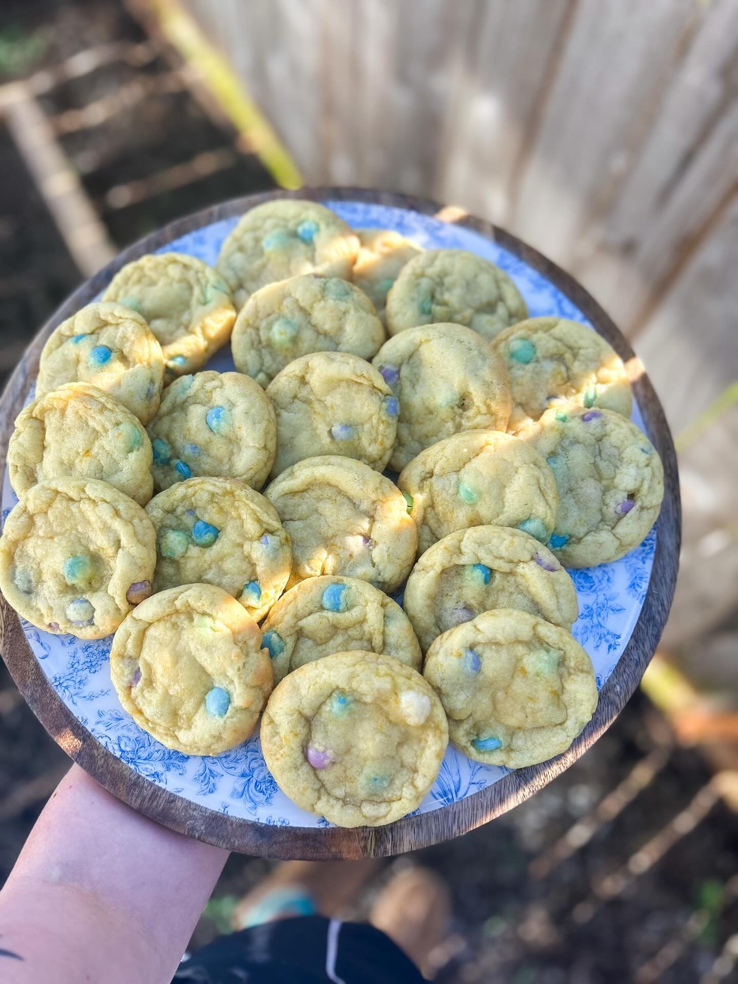 ✨Orange Zest + Pastel M&amp;M Sourdough Cookies🩵

Are these not the cutest spring like cookies just in time for Mother&rsquo;s Day?!! Who would buy these if I made them available for Saturday ordering just in time for Mother&rsquo;s Day Sunday? 

➡️