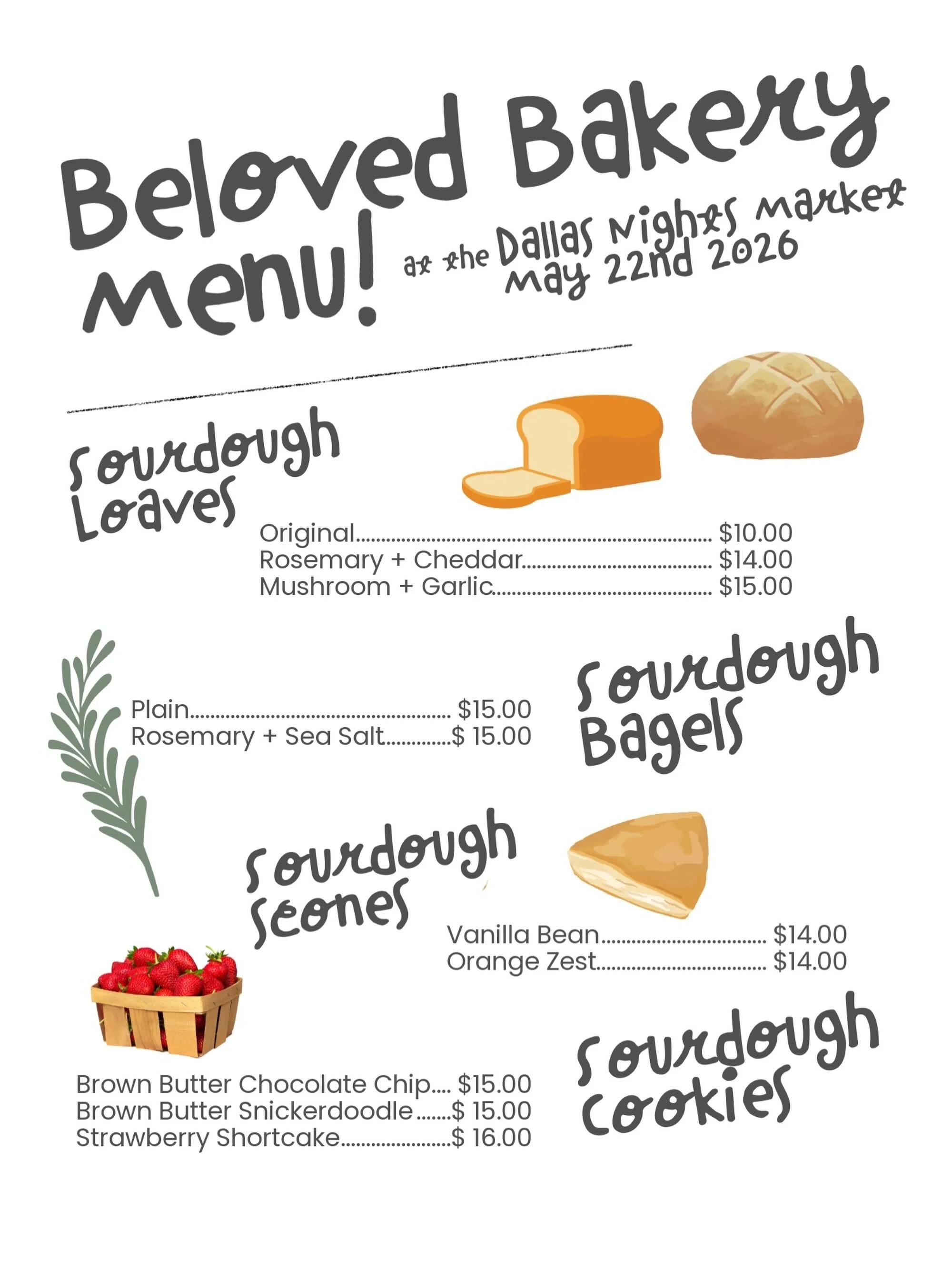 @dallasorfarmersmarket THIS Friday, May 22nd &bull; 4 to 8 🍓 
Here&rsquo;s our menu for Friday! Don&rsquo;t see what you&rsquo;re looking for? Shop from our ENTIRE menu online and pick up your order at the market 🛍️ link in bio to order ☀️ pre-orde