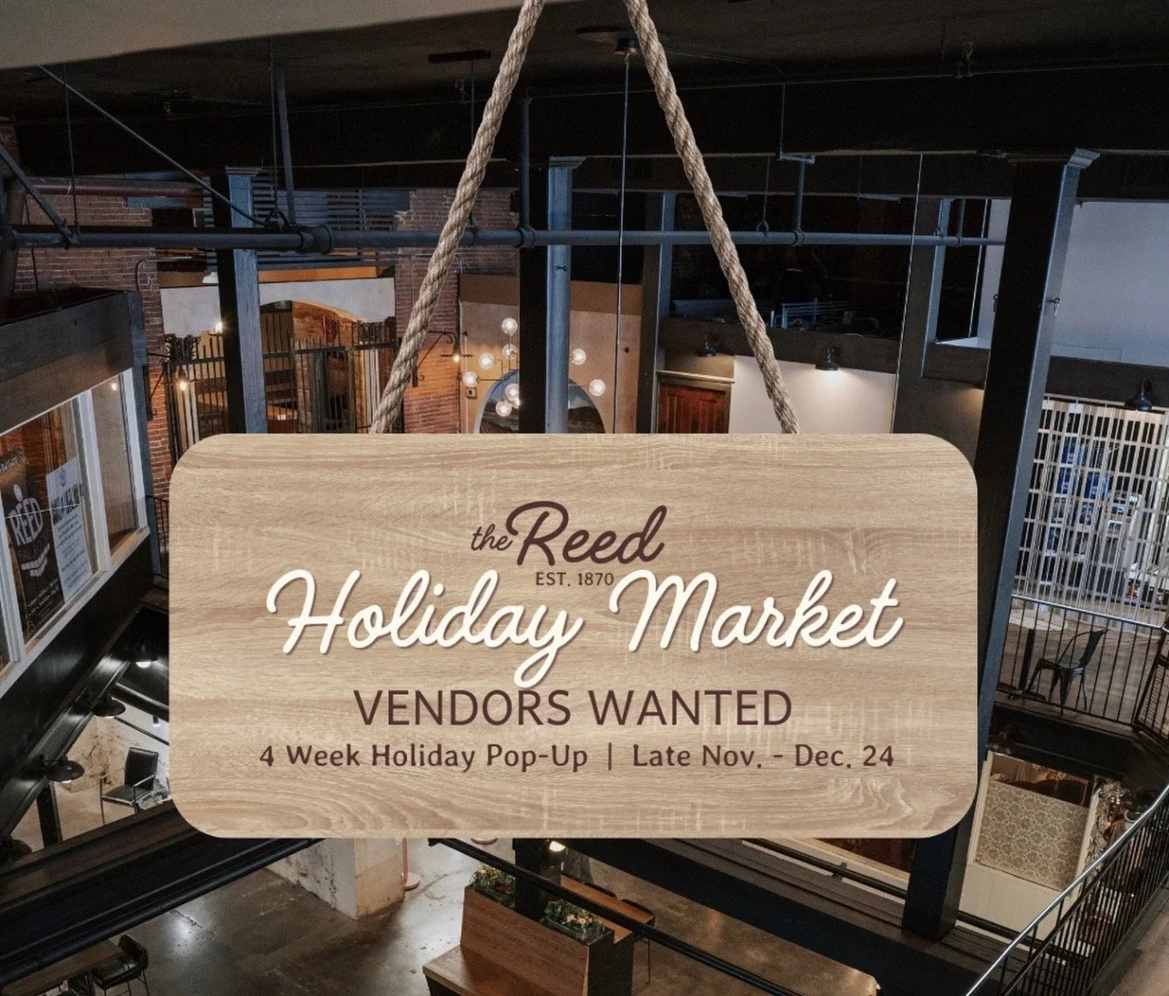 The Reed Opera House Holiday Market