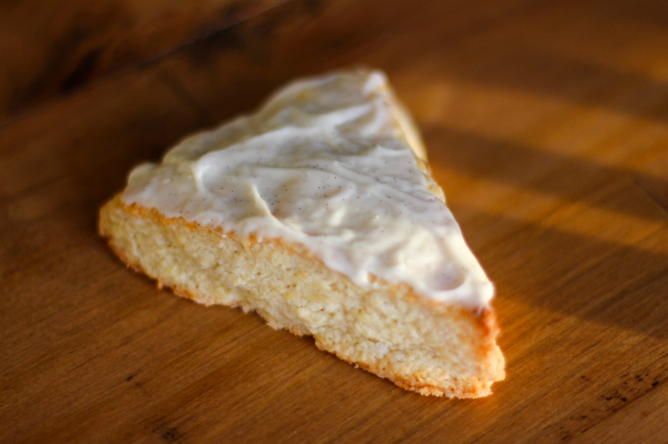 Vanilla Bean Sourdough Scones