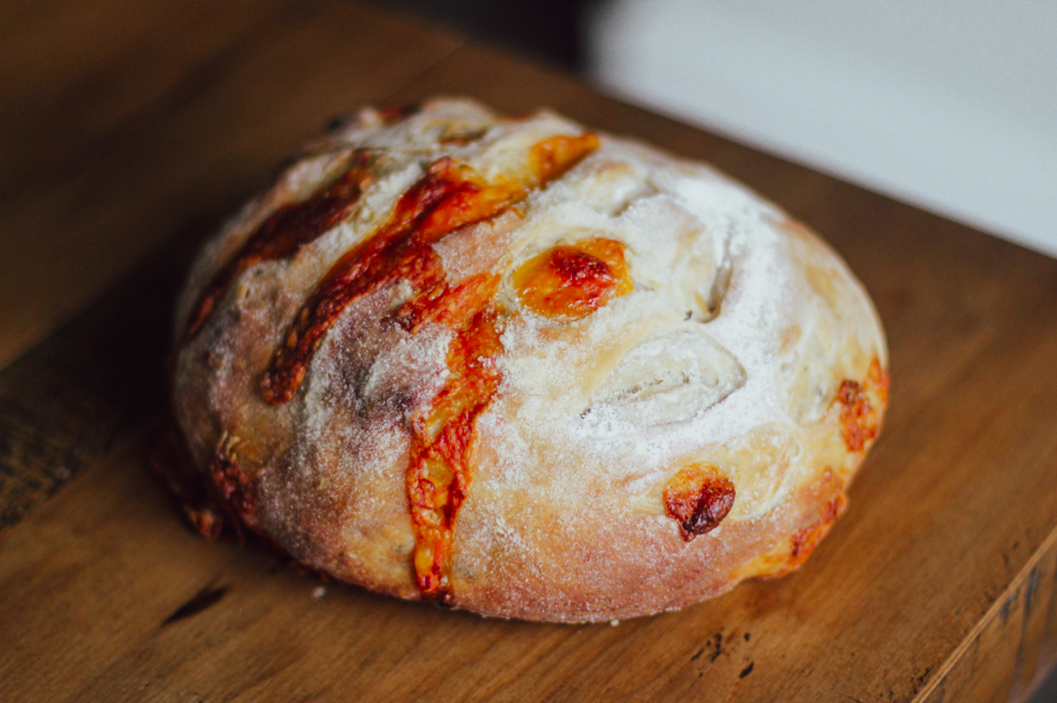 Rosemary + Cheddar Sourdough Loaf