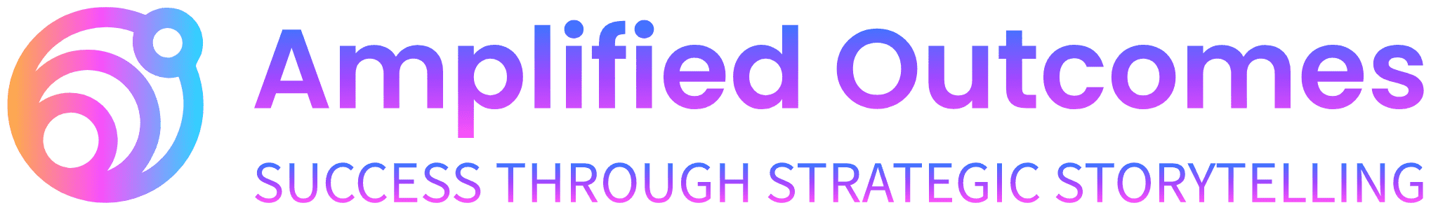 The logo of marketing company owned by Kara Ferguson of Amplified Outcomes
