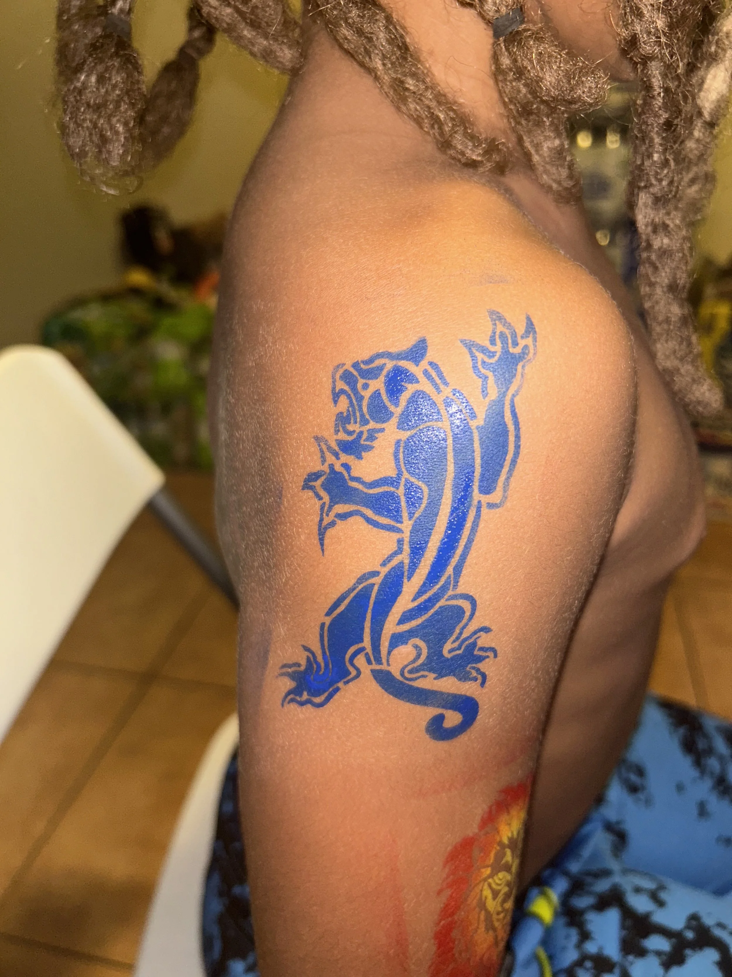 Body Art of a Panther