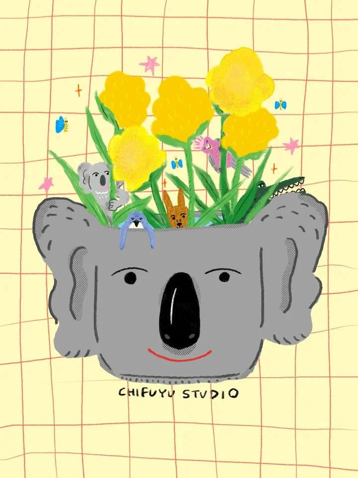Australian Animals 🐨

#koalalove #australiananimals #かわいいイラスト #動物イラスト#chifuyustudio