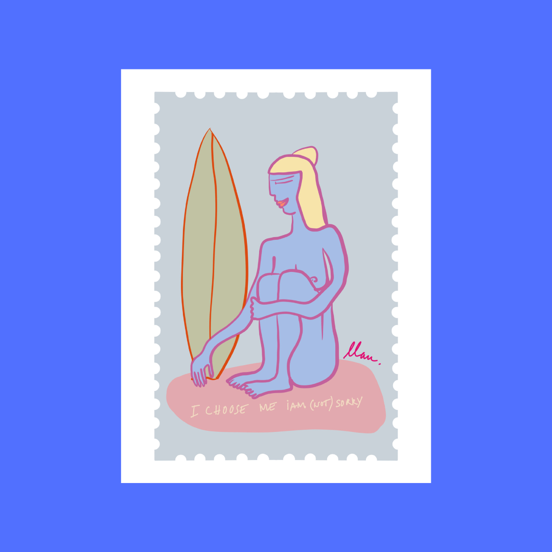 Serene Surfer