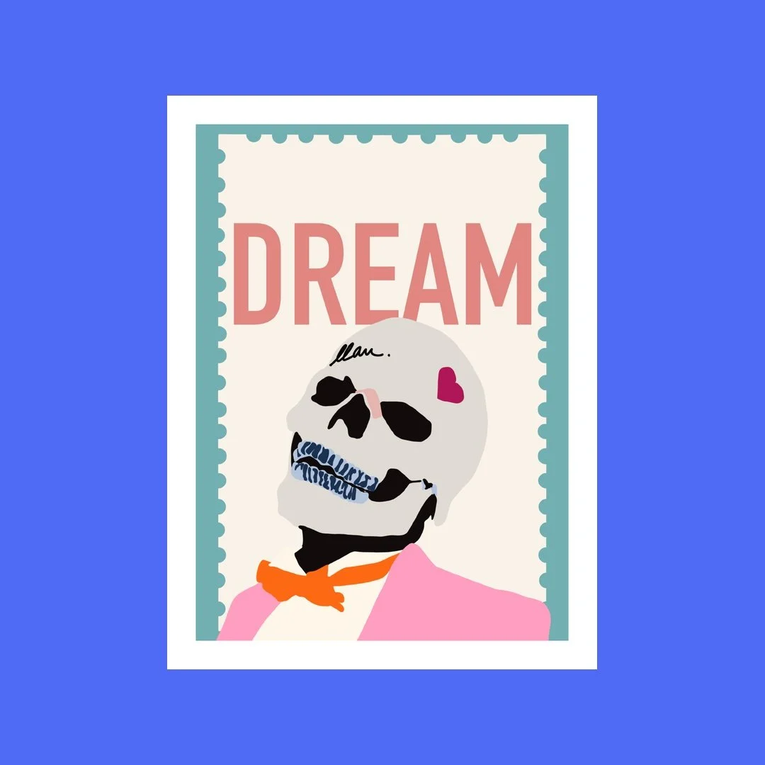 Retro Dream Skull
