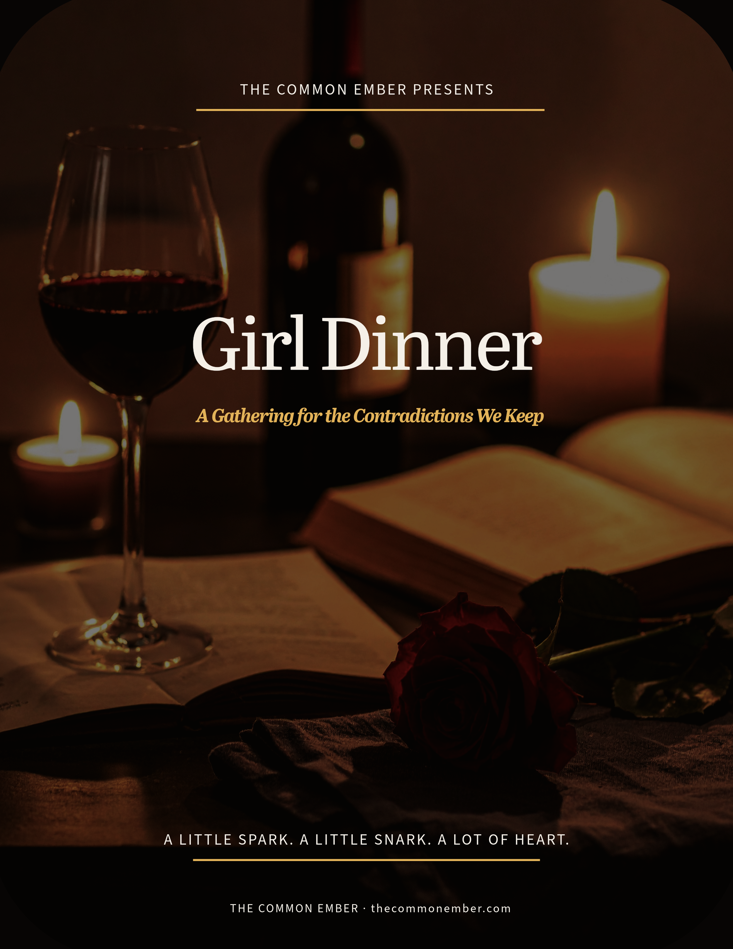 Girl Dinner:  A Hosting Guide