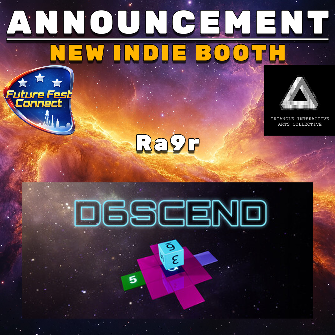 D6SCEND is a single-player 3D puzzle game centered around manipulating a six-sided die. Roll across tile-based, multi-level mazes to reach a goal tile with a specific face value oriented upward. Master spatial reasoning and orientation tracking in a 