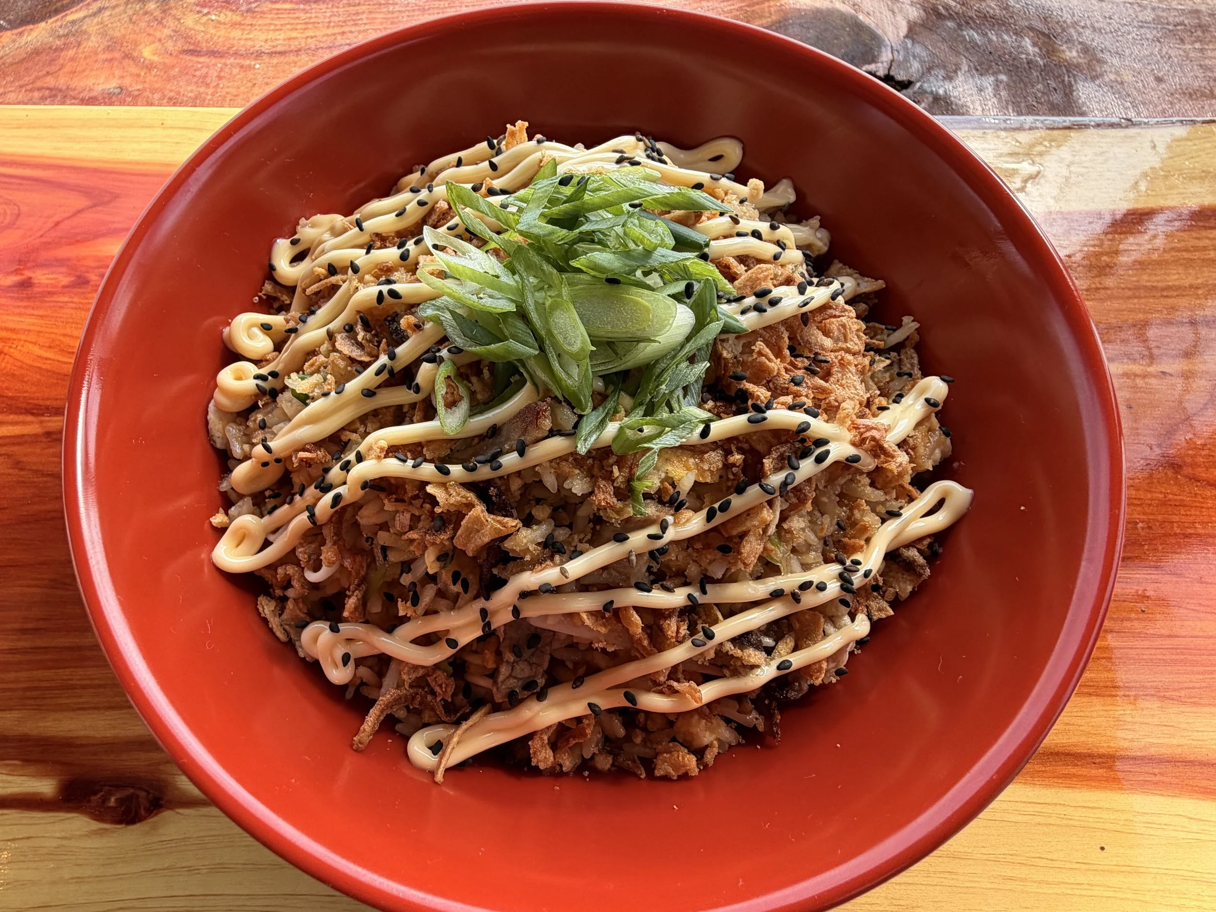 Sweet Heat Fried Rice: Pork, chicken, beef, or shrimp. 