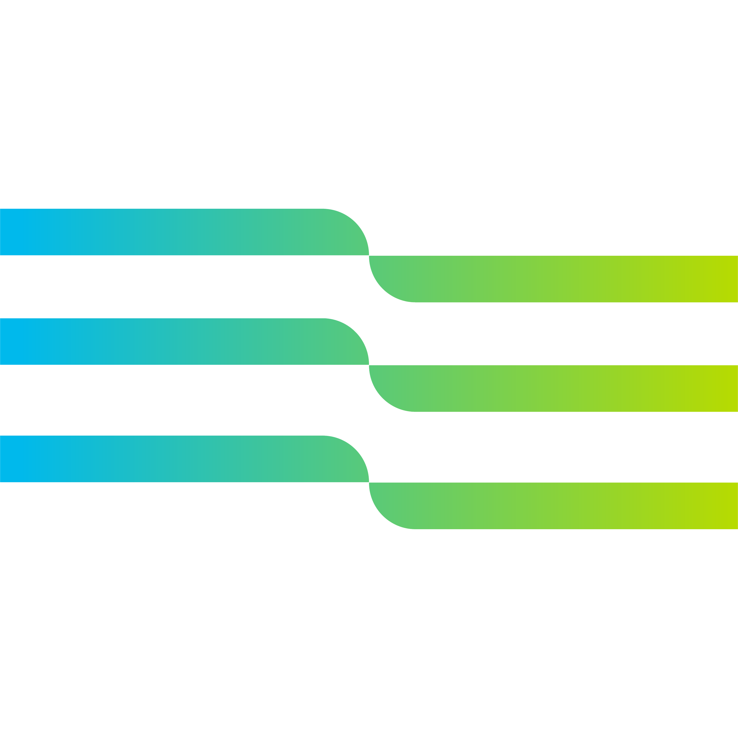 Colorful abstract design with horizontal bands of blue, green, and white in a flowing pattern.