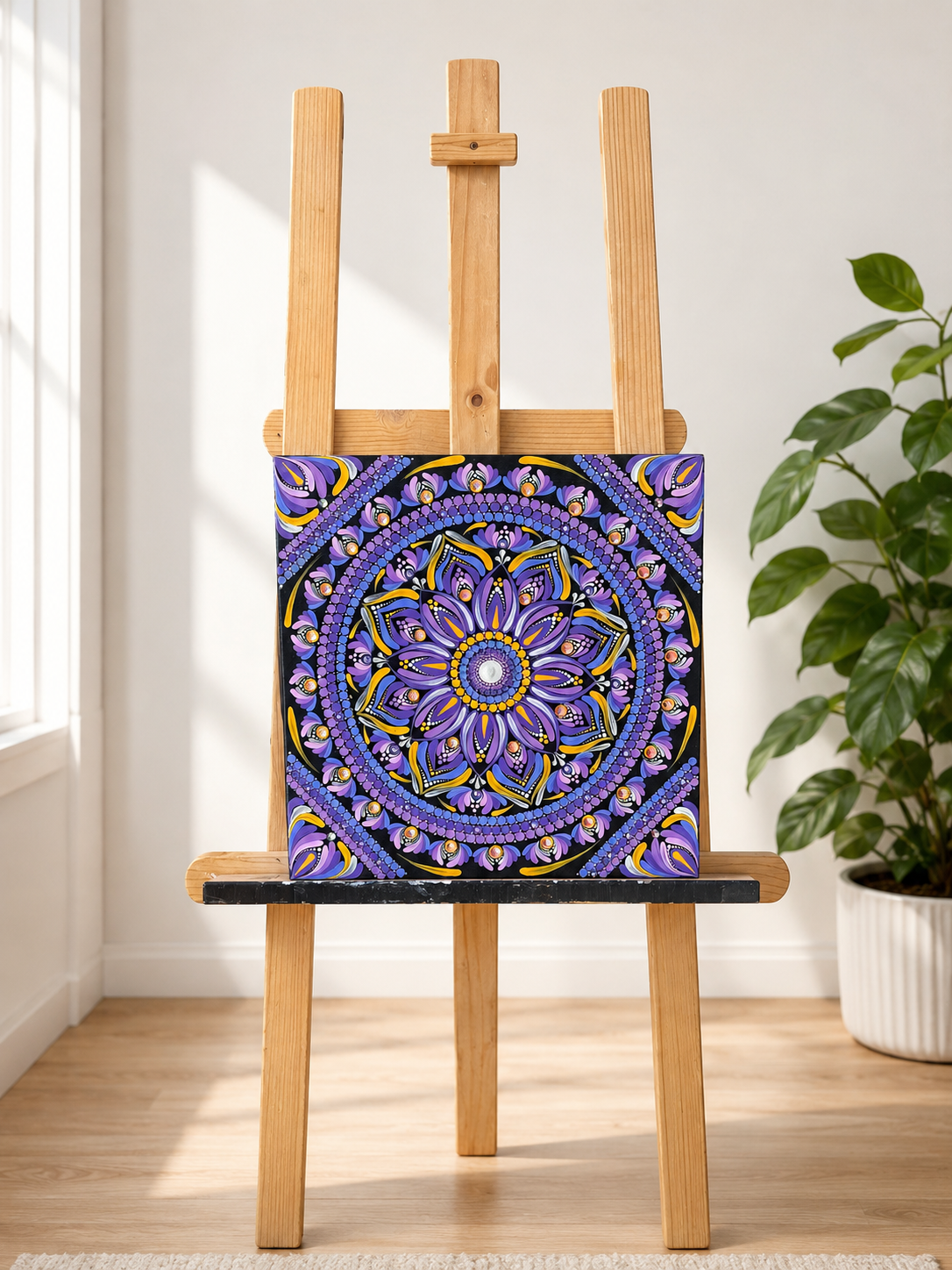 12x12 Mandala artwork