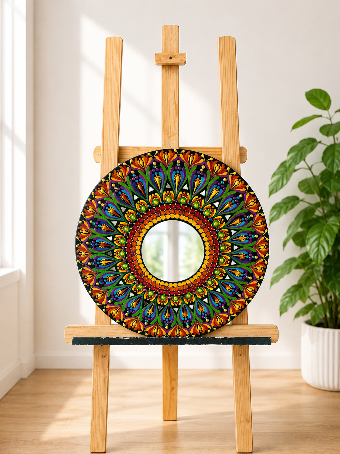 12 inches with 4 inches mirror- SOLD