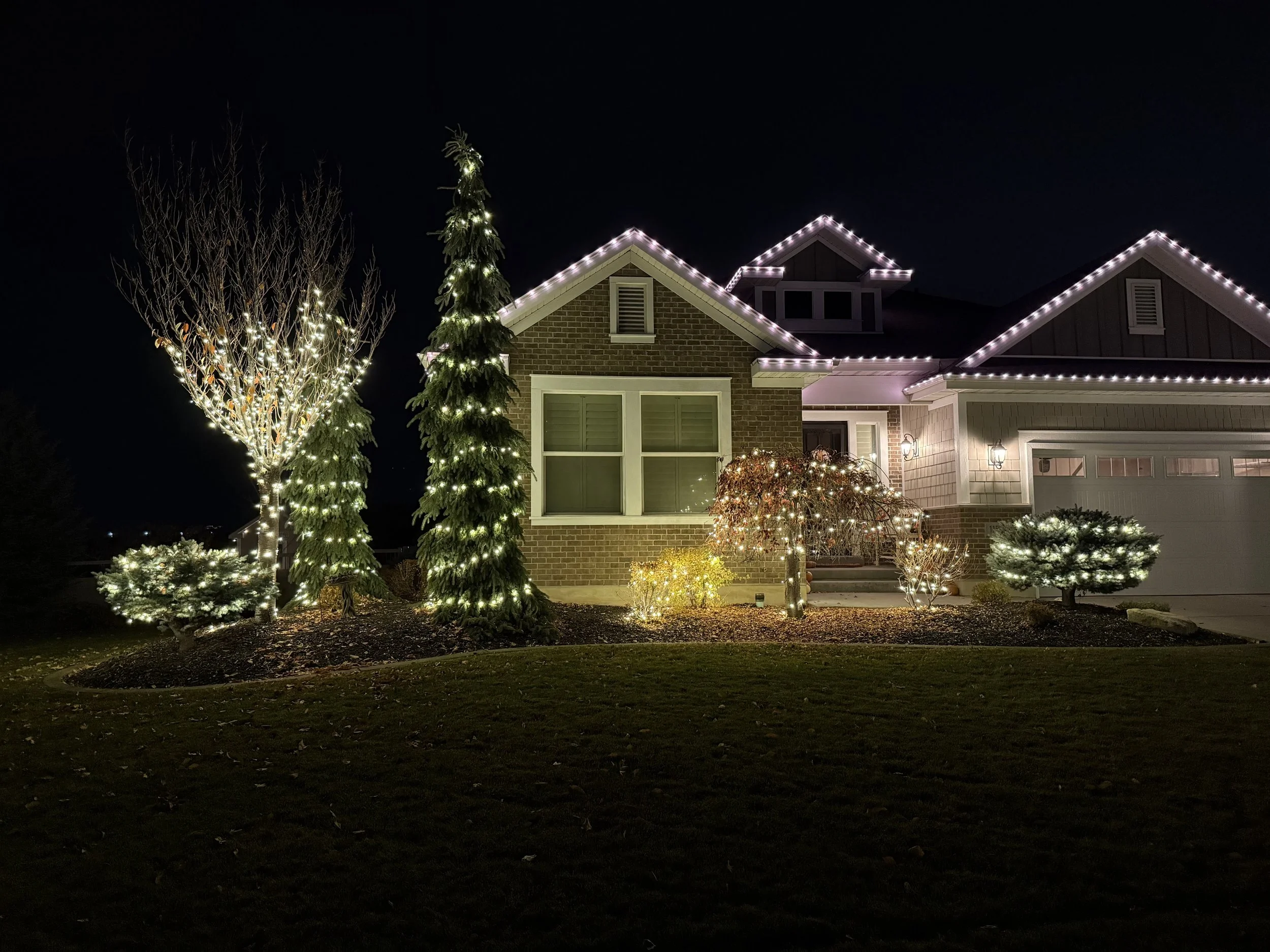 Christmas Light Hanging