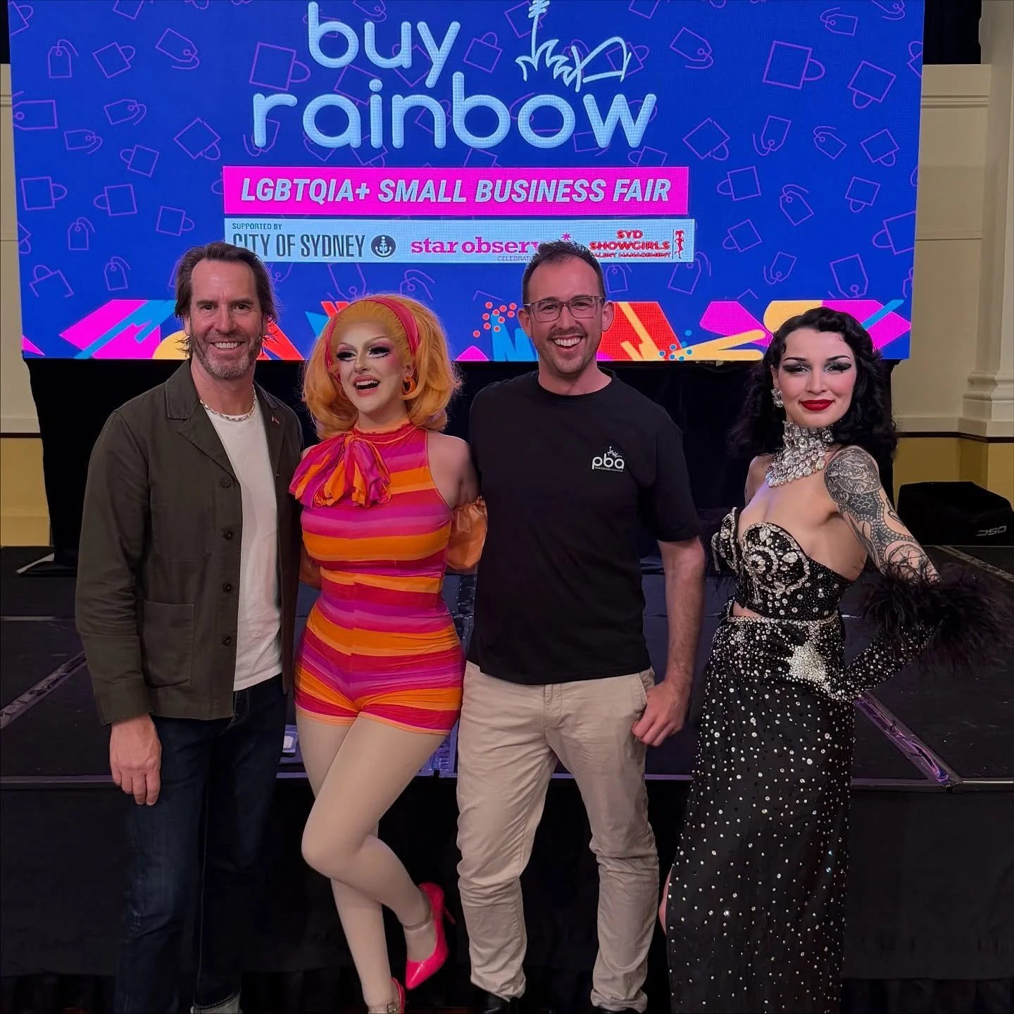 Buy Rainbow 2025 was more than a small business fair - it was a celebration of community, visibility and queer enterprise in full colour.

Thank you to every business, volunteer, performer and visitor who made it such a success. Together we&rsquo;re 