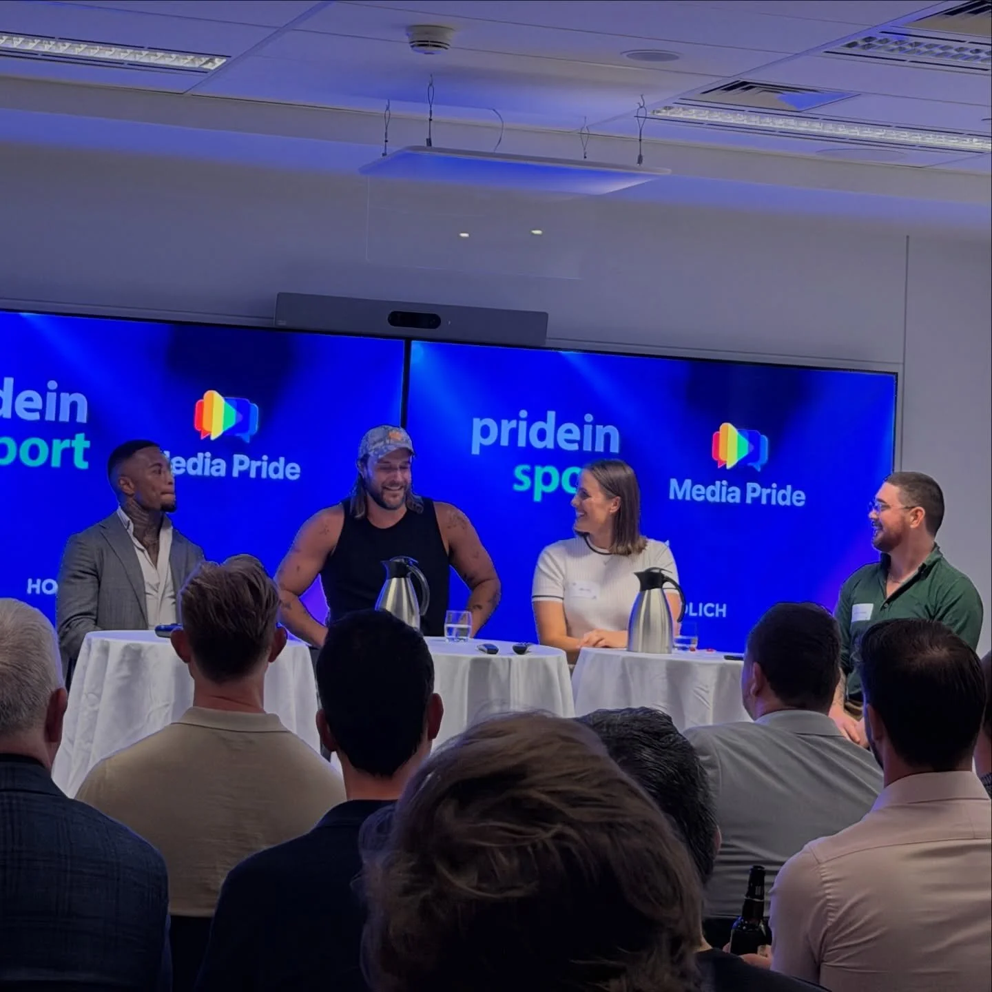 A strong, important night of conversation at Media Pride Australia&rsquo;s first major event of 2026 with Pride in Sport.

Thank you to Ellie, Mitch and Ellia for sharing so openly, to Dominic Clarke for moderating so thoughtfully, and to Pride in Sp