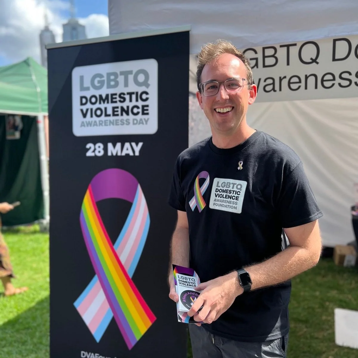 After three and a half years and four Awareness Days, I&rsquo;m stepping down from the Board of the LGBTQ Domestic Violence Awareness Foundation.

It&rsquo;s been a privilege to help grow an organisation that has worked so hard to ensure LGBTQIA+ vic
