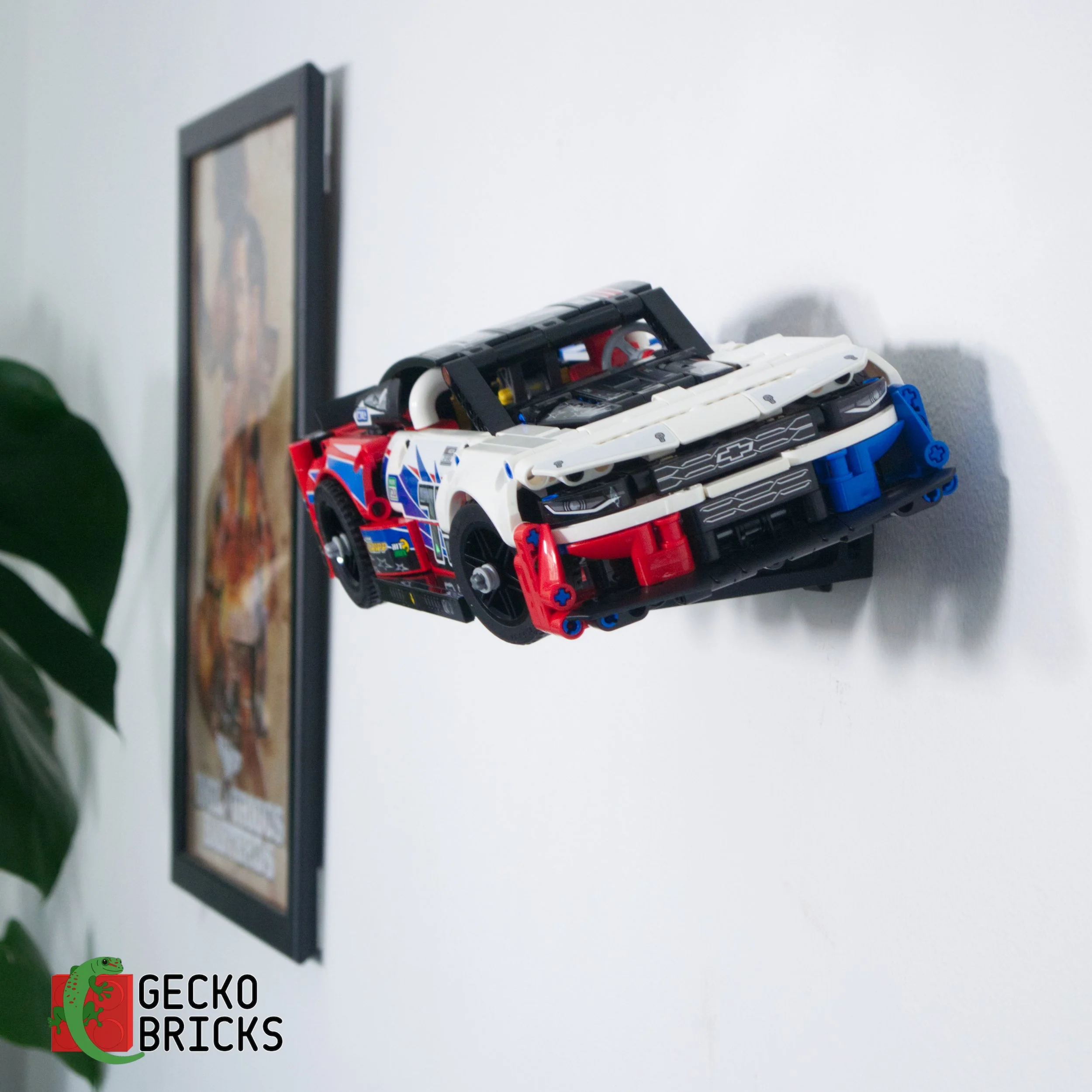 Wall Mount for Lego Technic Nascar Next Generation - 42153
