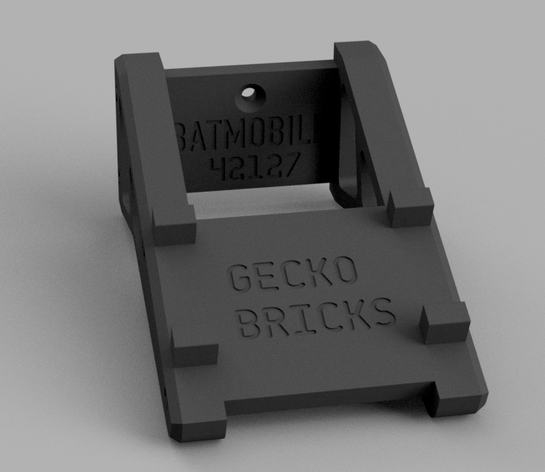 Wall Mount for Lego Technic Batmobile - 42127