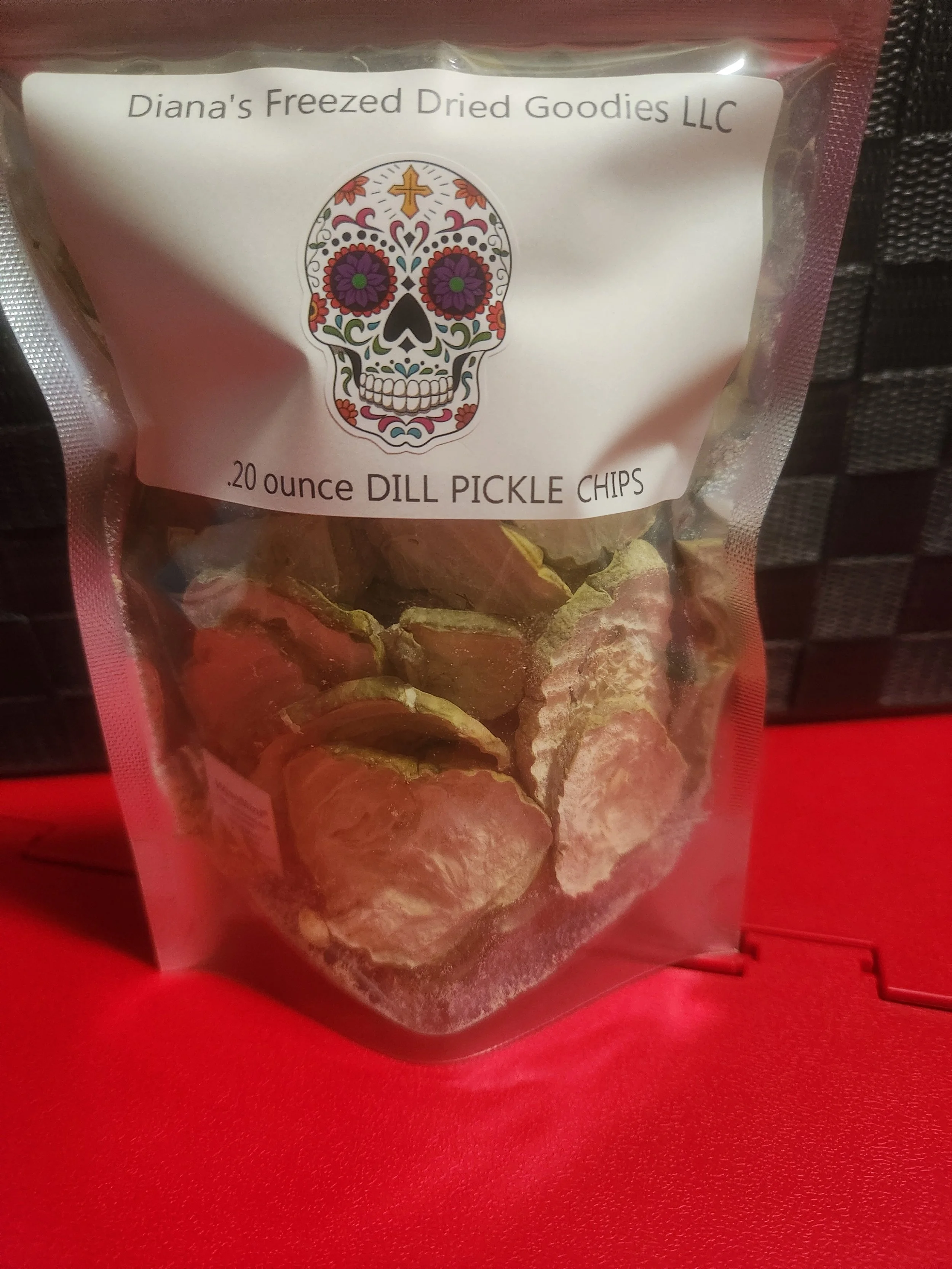 Dill Pickle Chips (Freeze Dried)