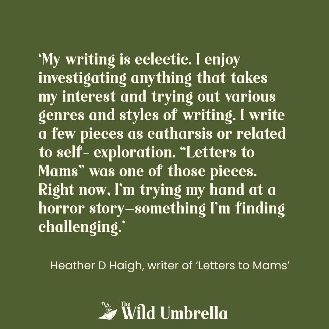 Q&amp;A with Heather D Haigh