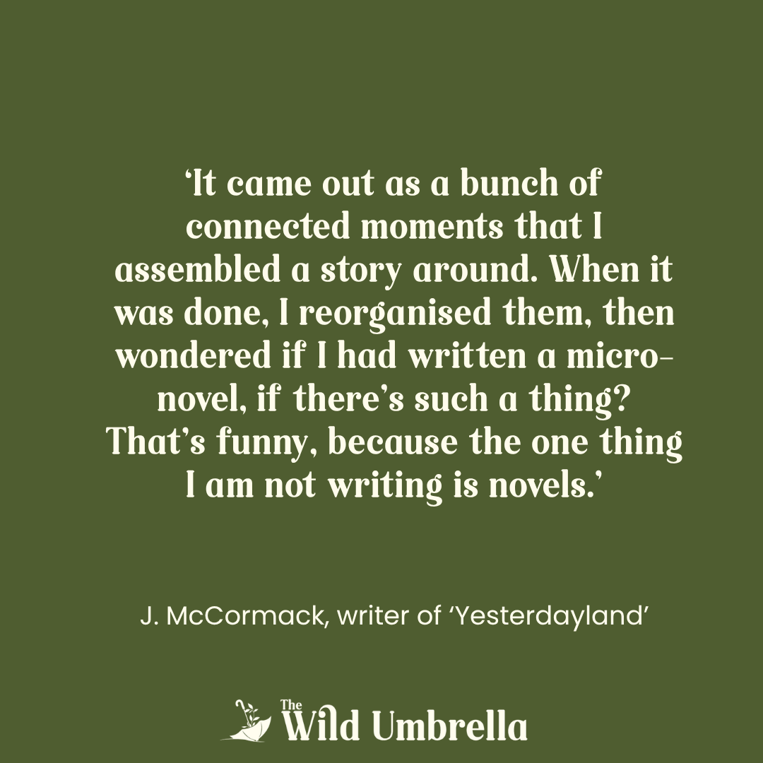 Q&amp;A with J. McCormack