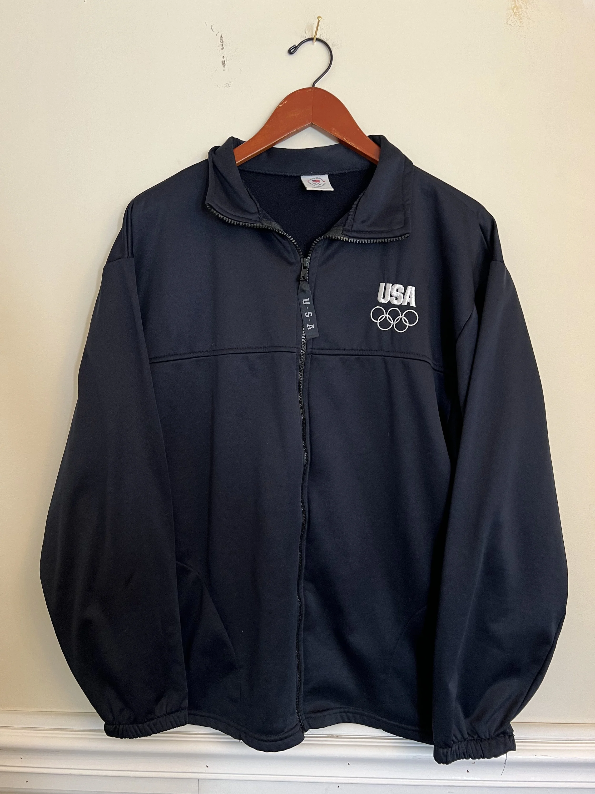 Vintage 1990s USA Olympic Committee “Official Competition” Jacket – Made in USA