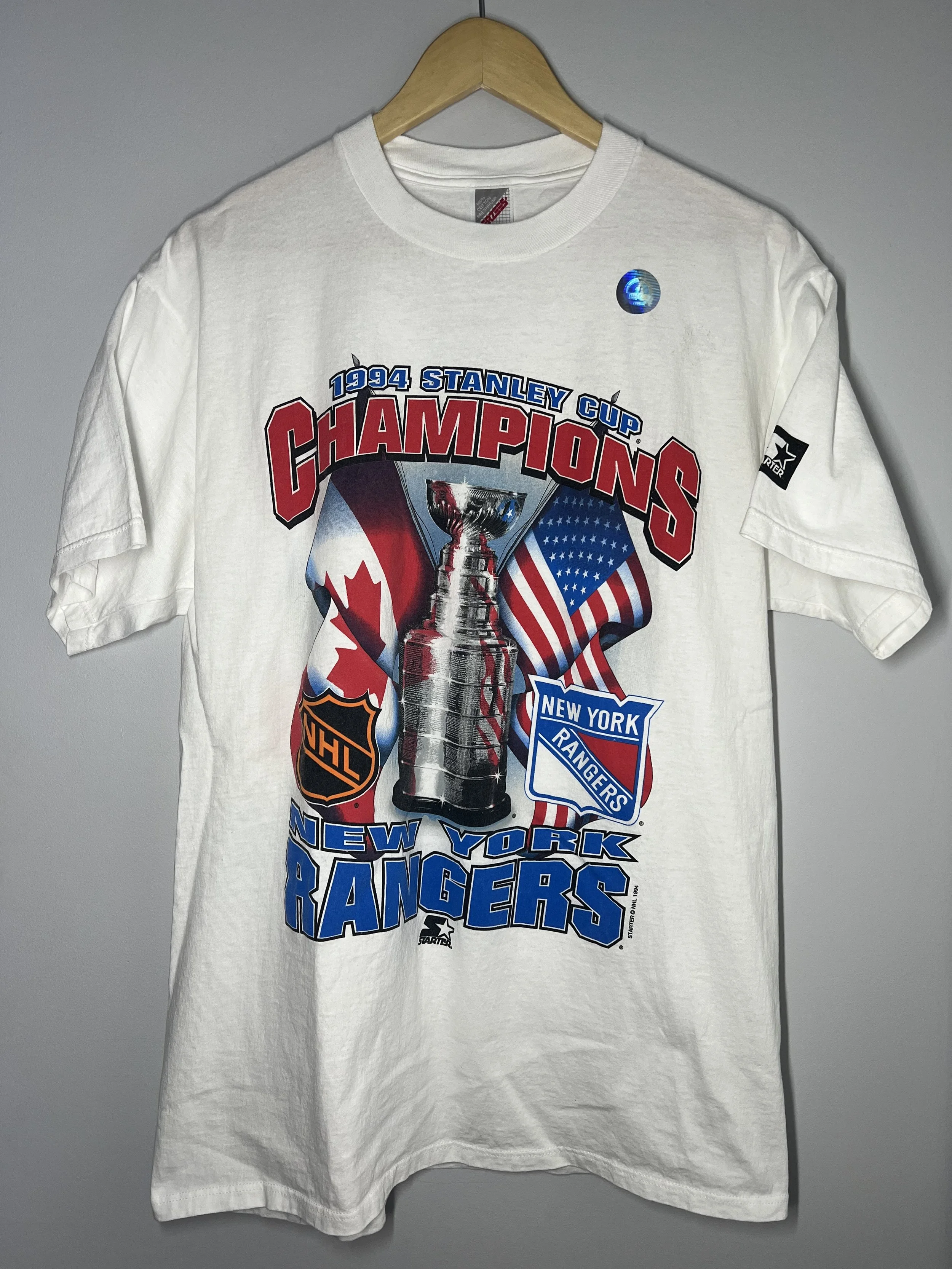 Vintage 1994 Starter New York Rangers Graphic Tee