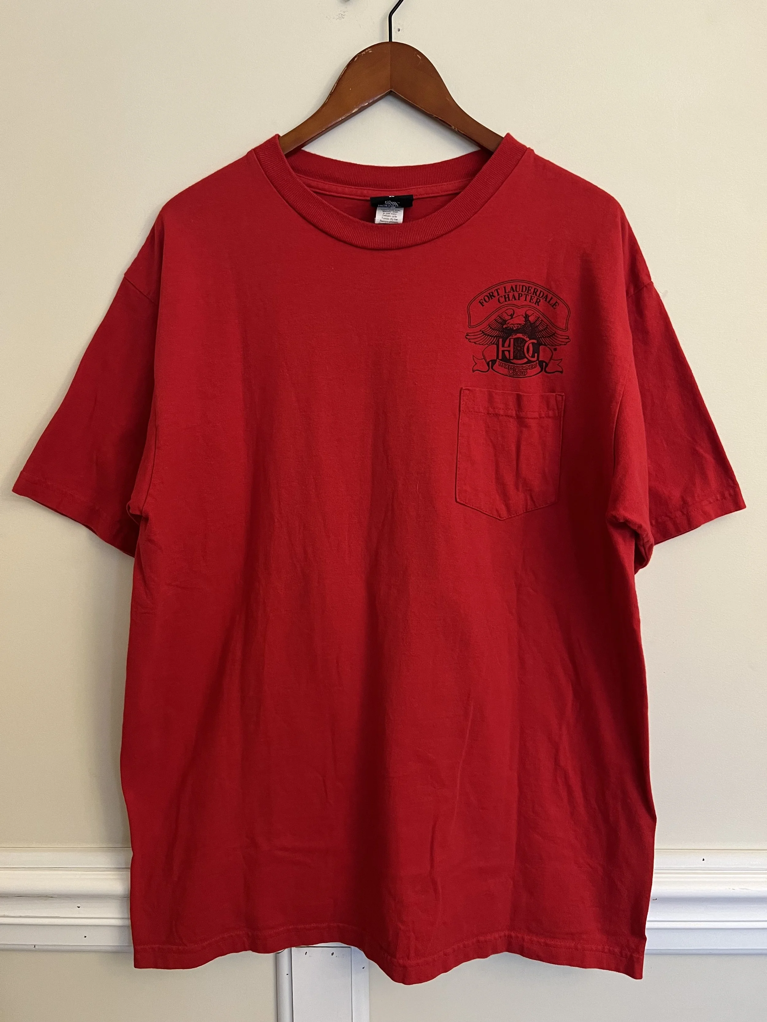 Vintage Harley-Davidson HOG Fort Lauderdale Chapter Tee
