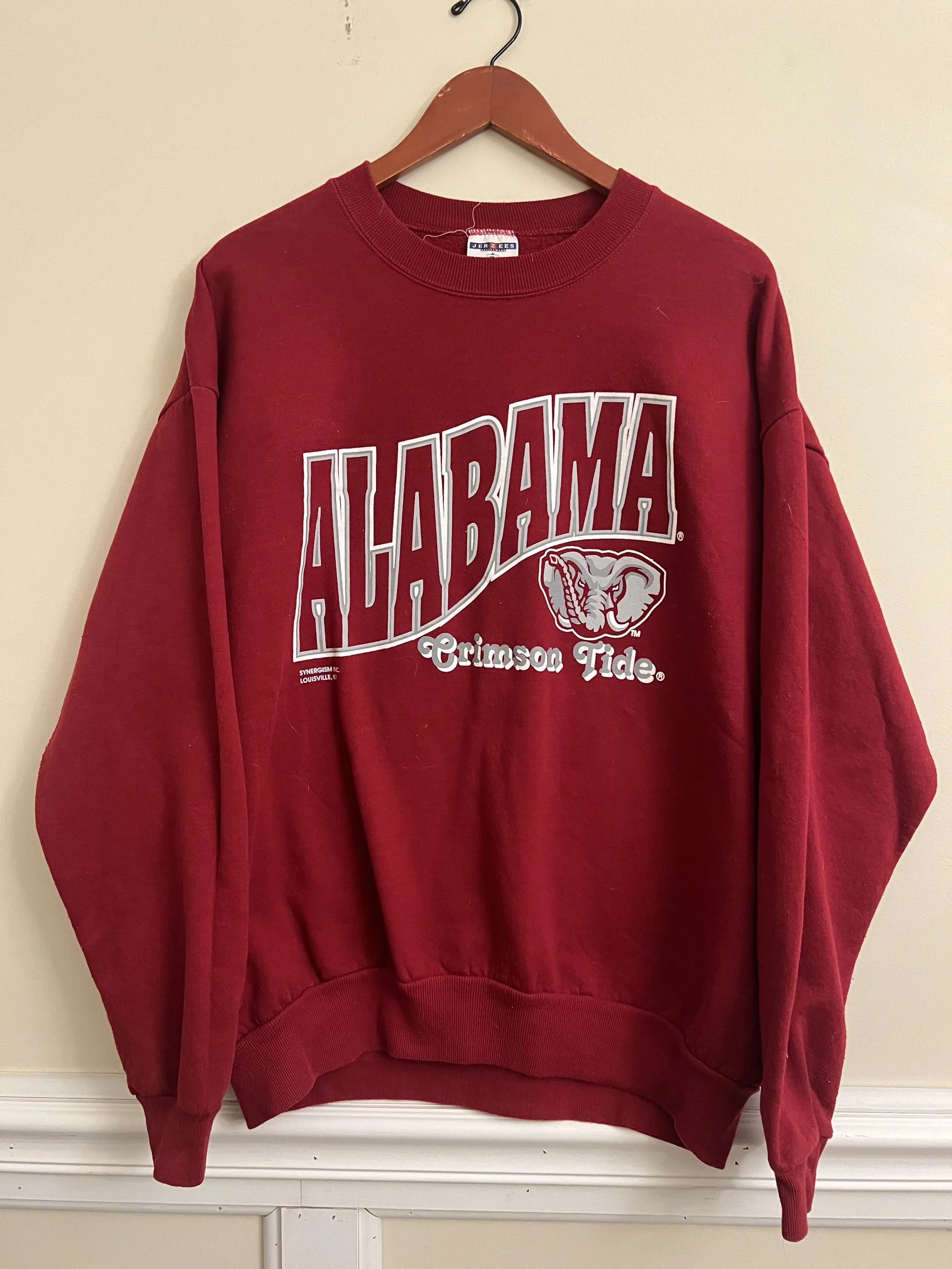 Vintage 90s Alabama Crimson Tide Crewneck