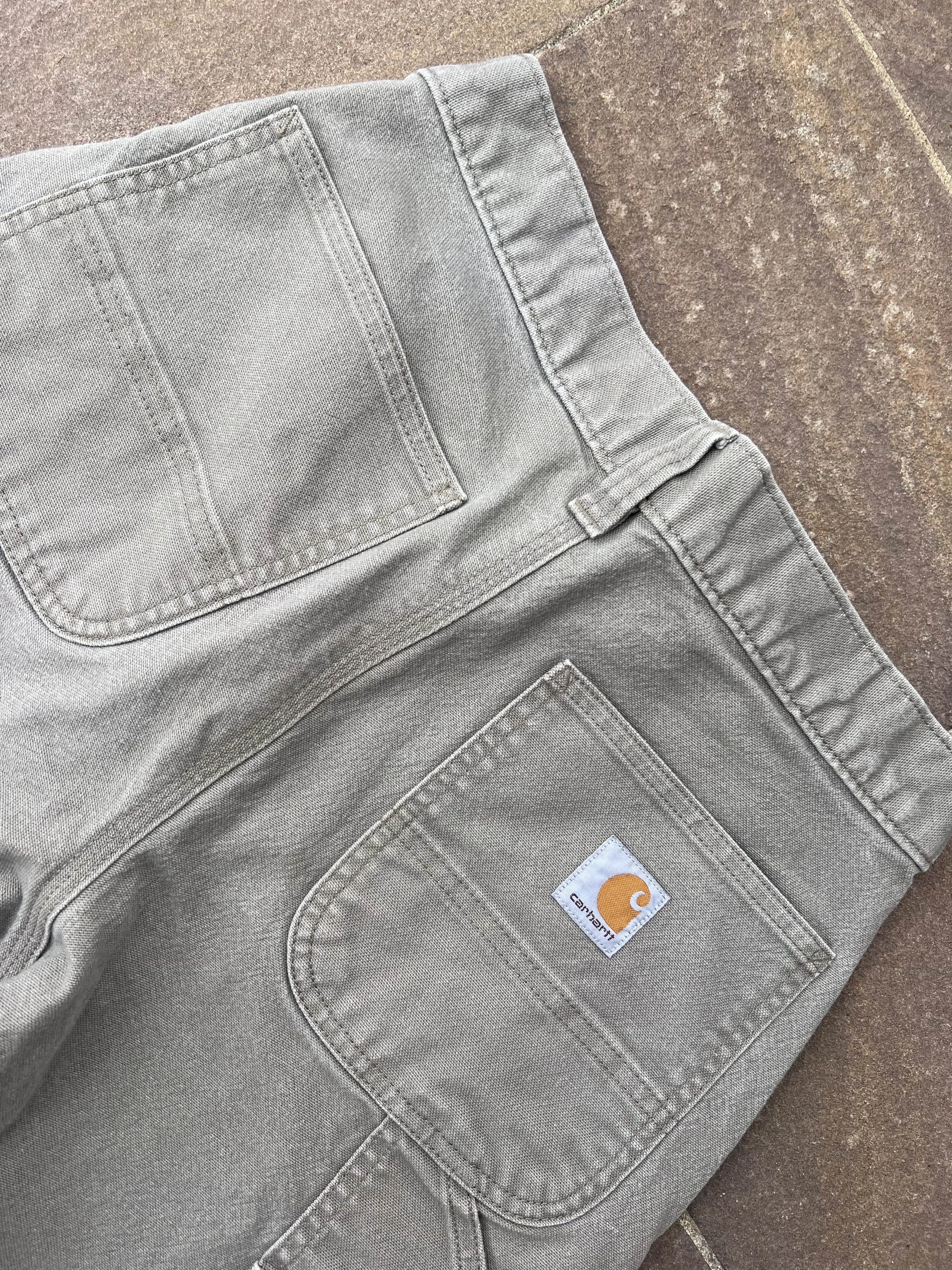 Light Grey Carhartt Relaxed Fit Pants