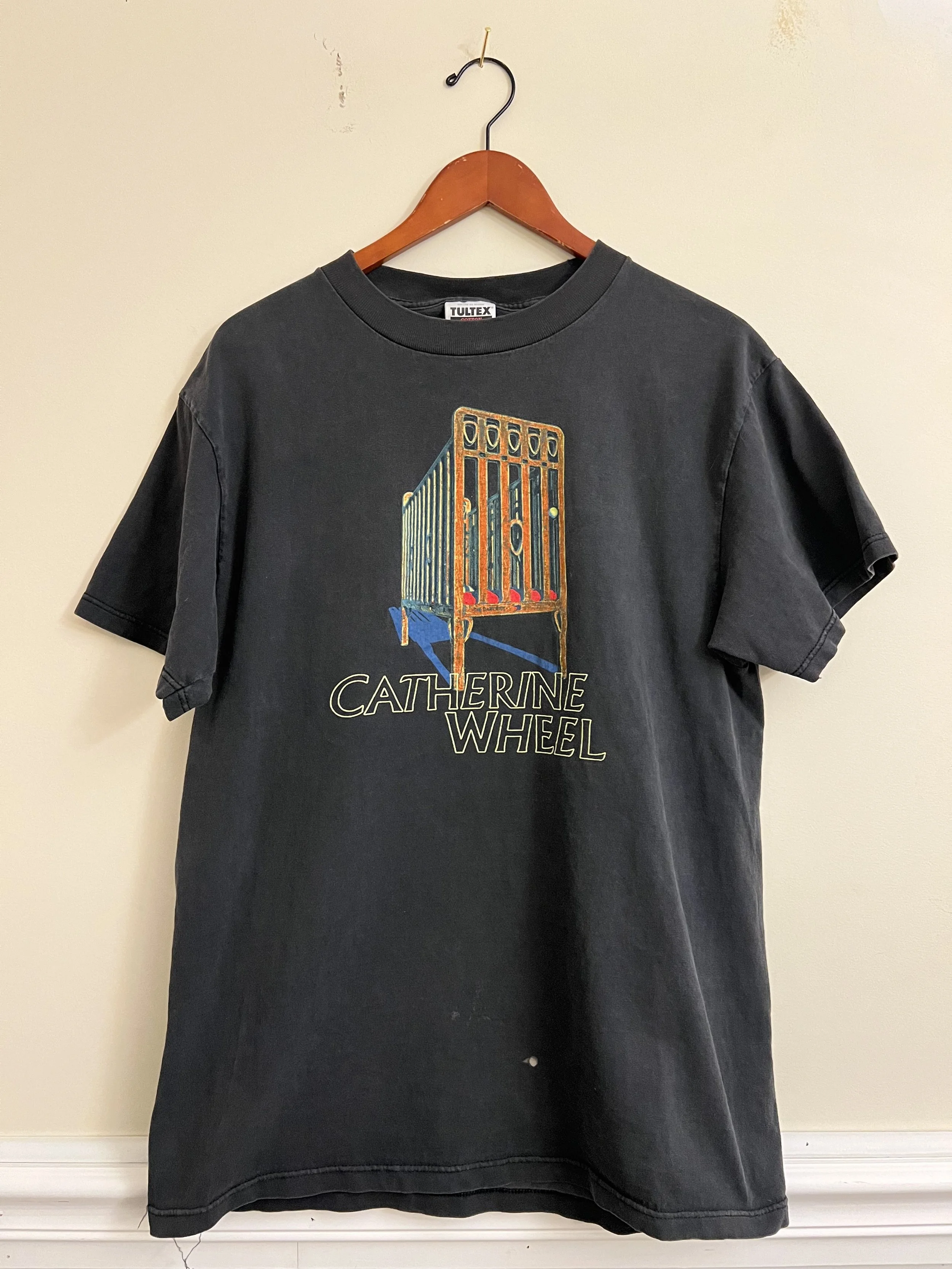 Vintage Catherine Wheel Band Tee 90s Alternative Rock Tultex USA