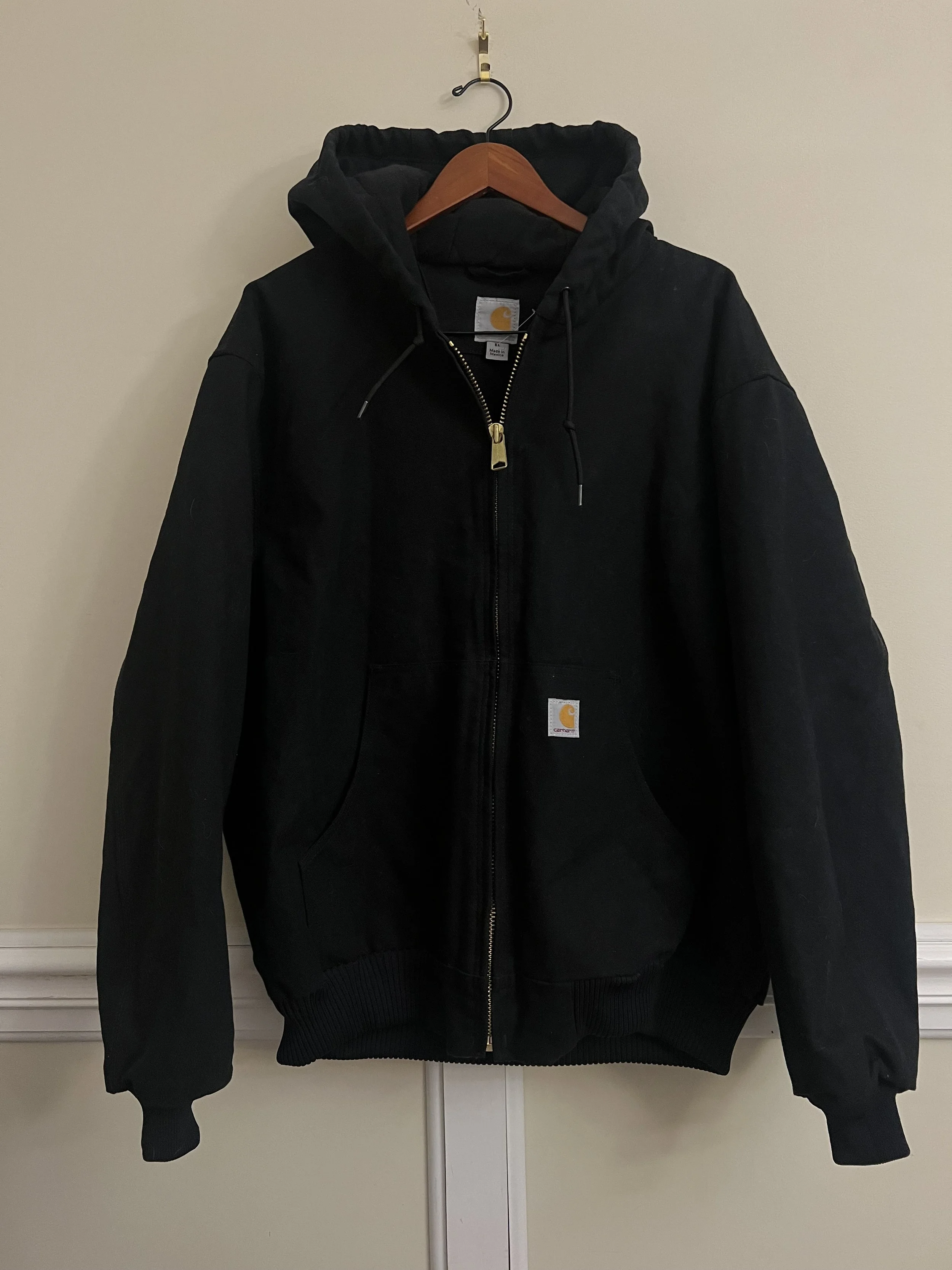 Vintage Black Carhartt Active Jacket