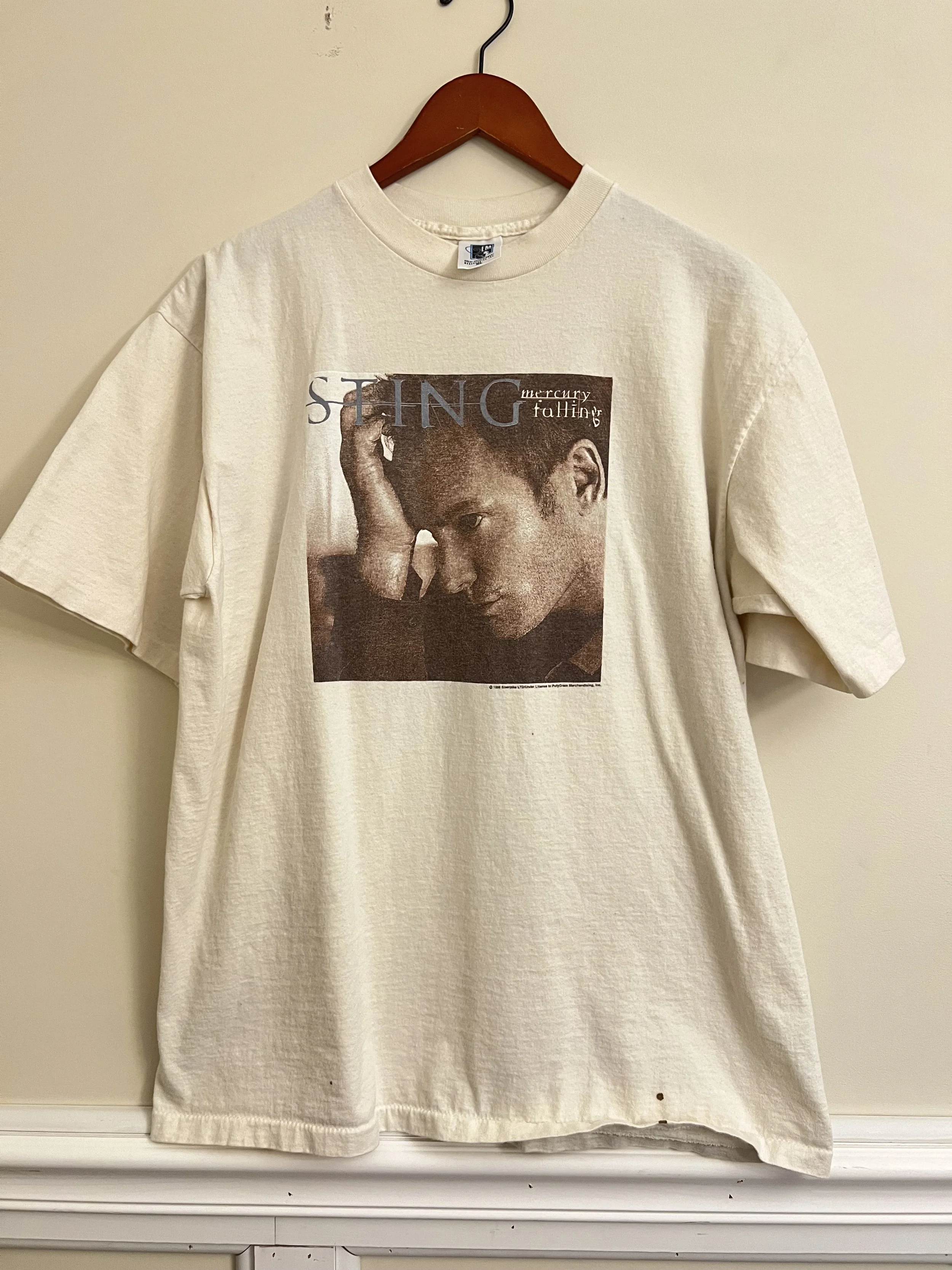 Sting Mercury Falling Tour 96 Graphic Tee