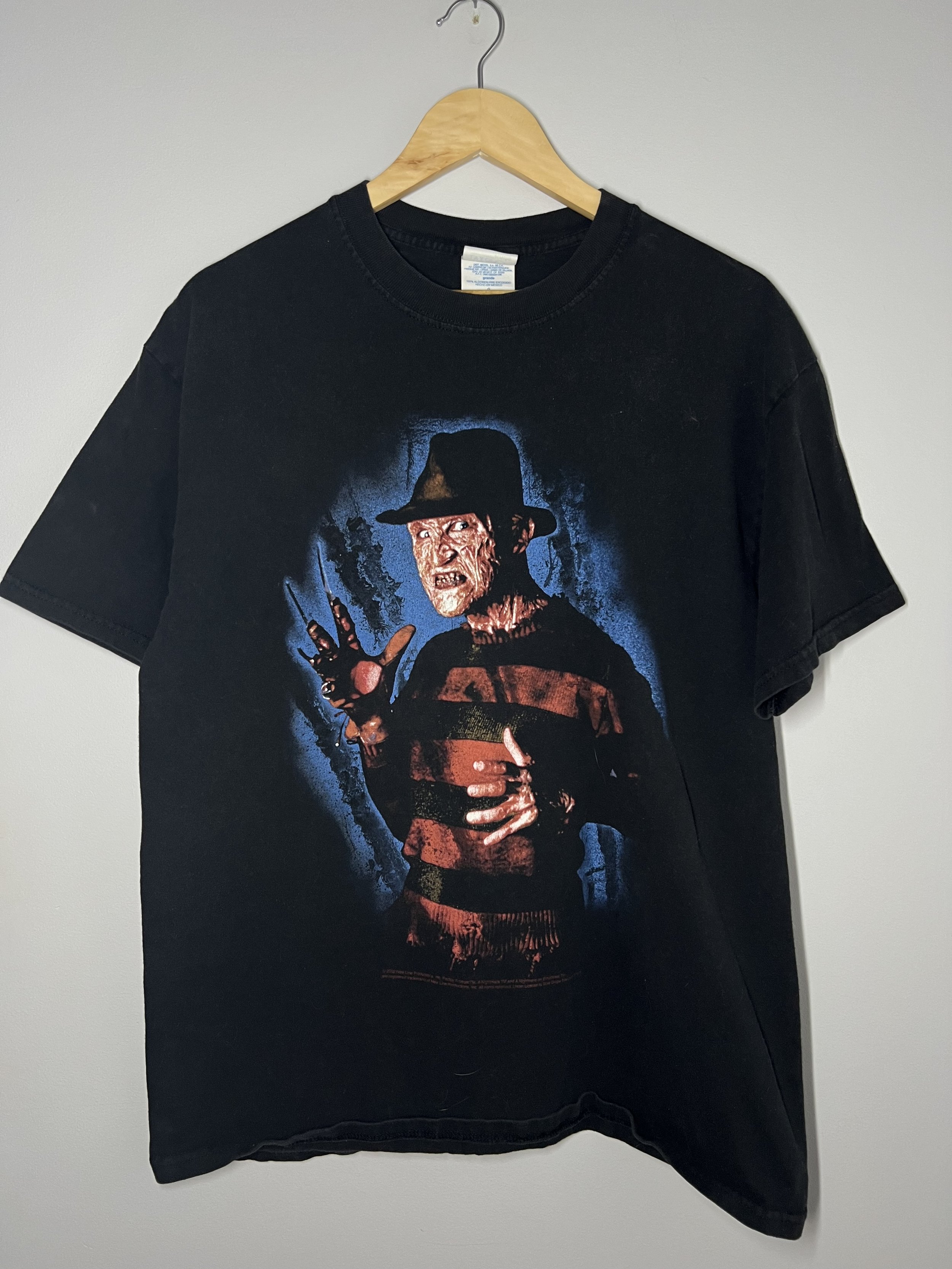 Vintage 90s Nightmare On Elm Street Freddy Krueger Graphic T Shirt
