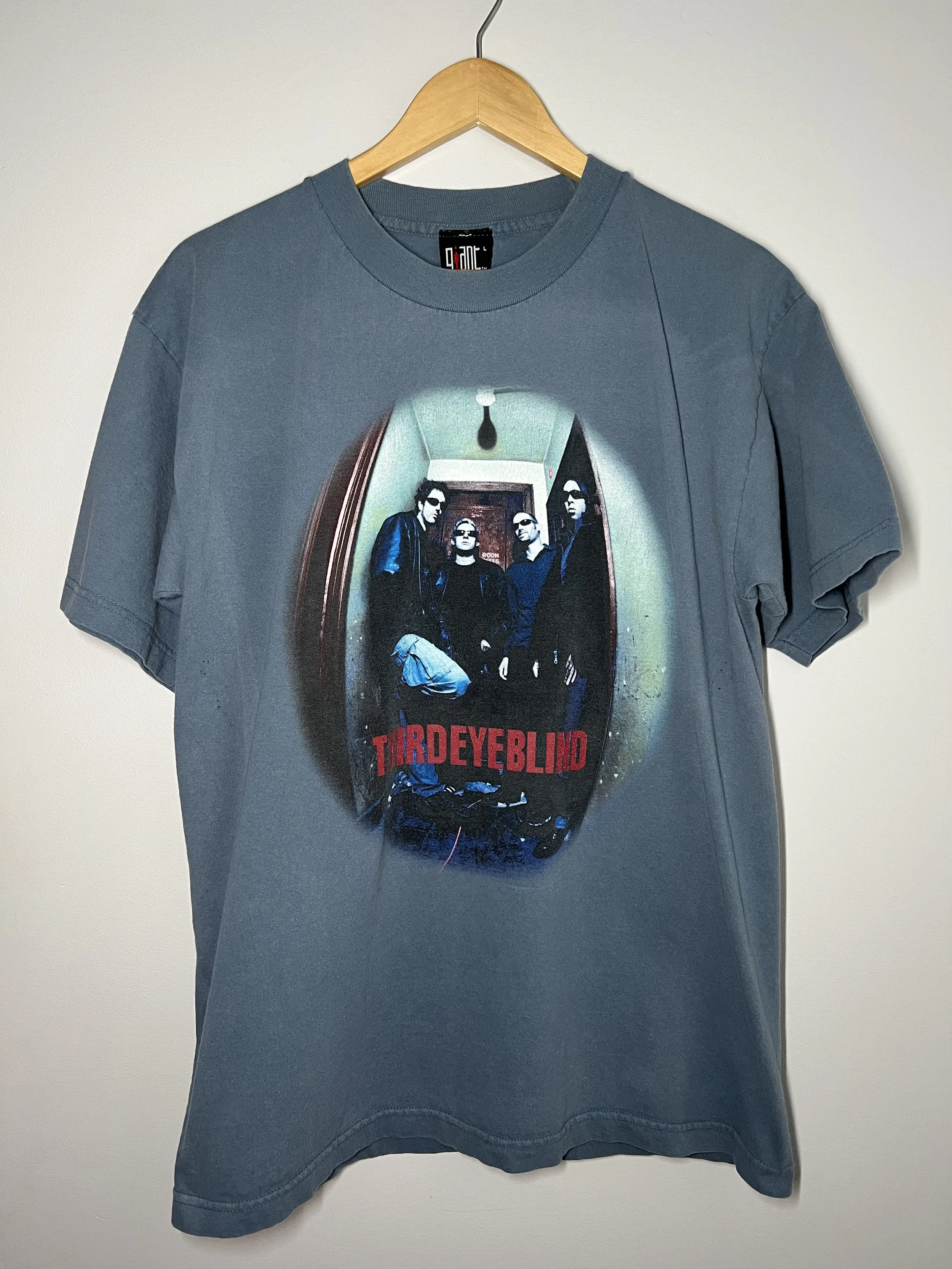 Vintage 1998 Third Eye Blind Bonfire Tour T Shirt Giant Tag Band Tee